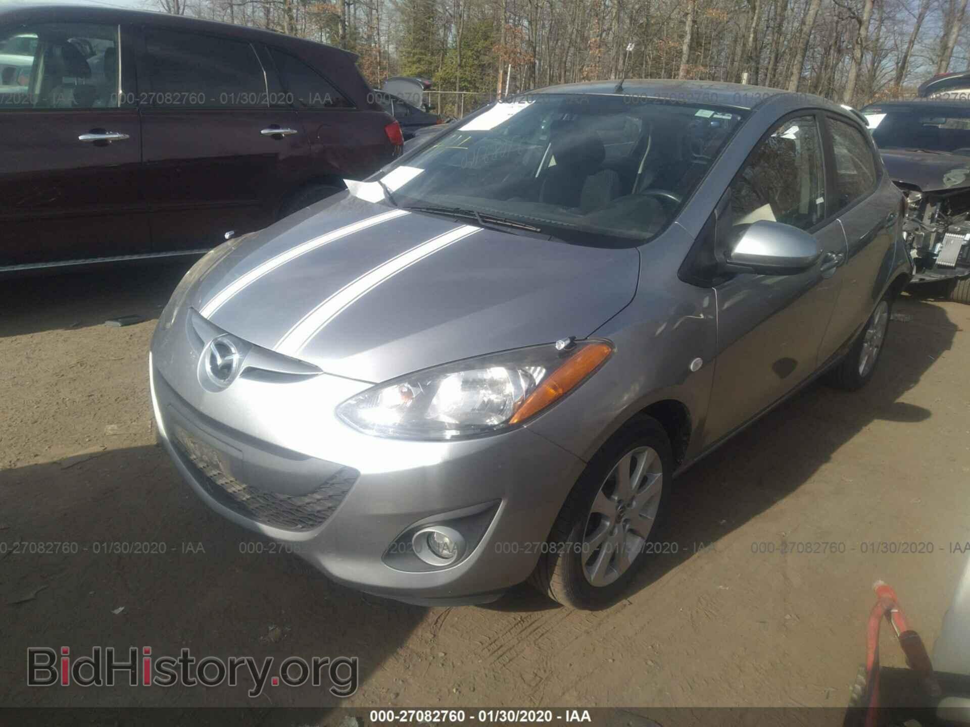 2013 MAZDA MAZDA2 - VIN: JM1DE1LY9D0154898 - Фото 2