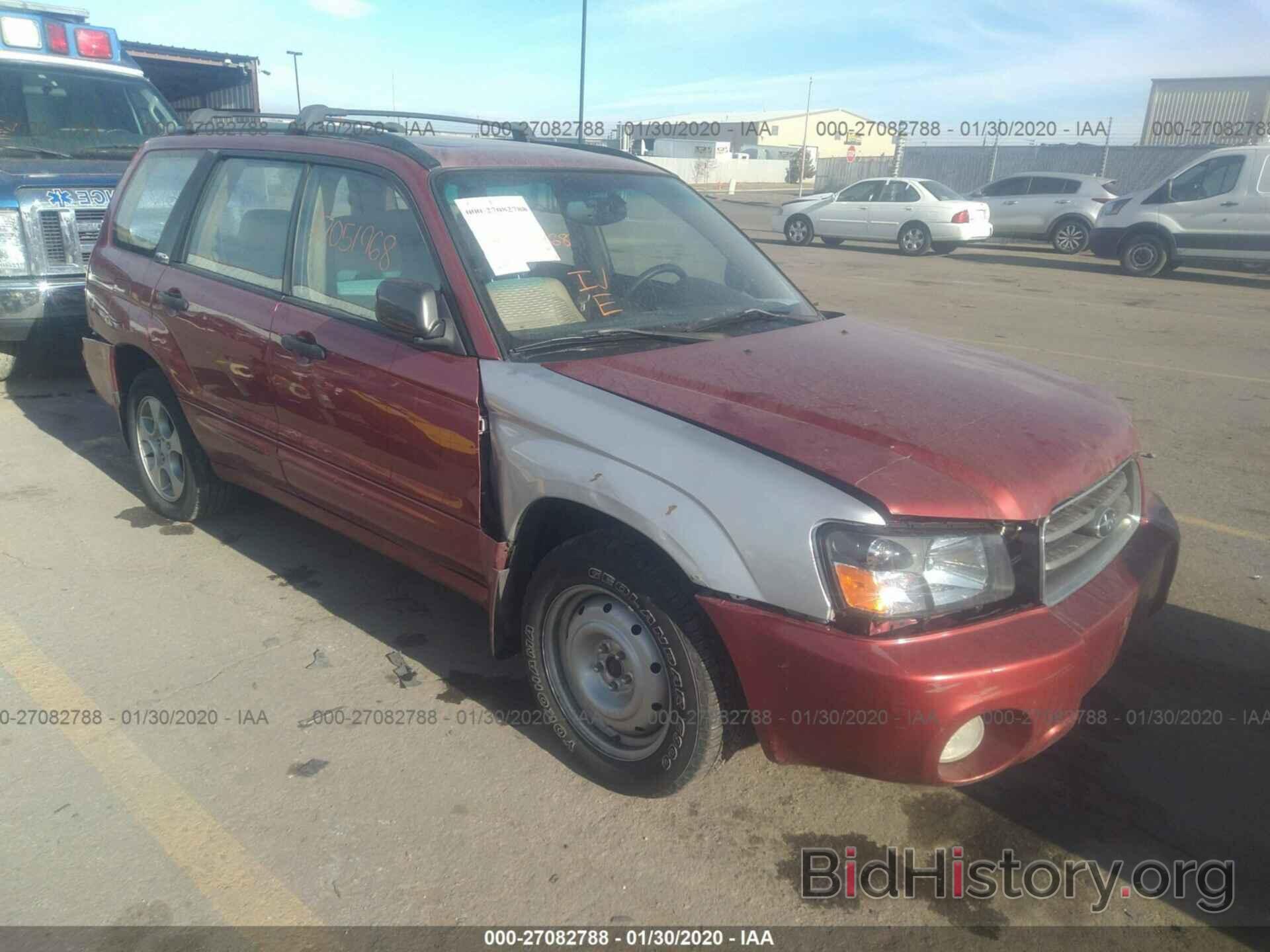 Photo JF1SG65613H700822 - SUBARU FORESTER 2003