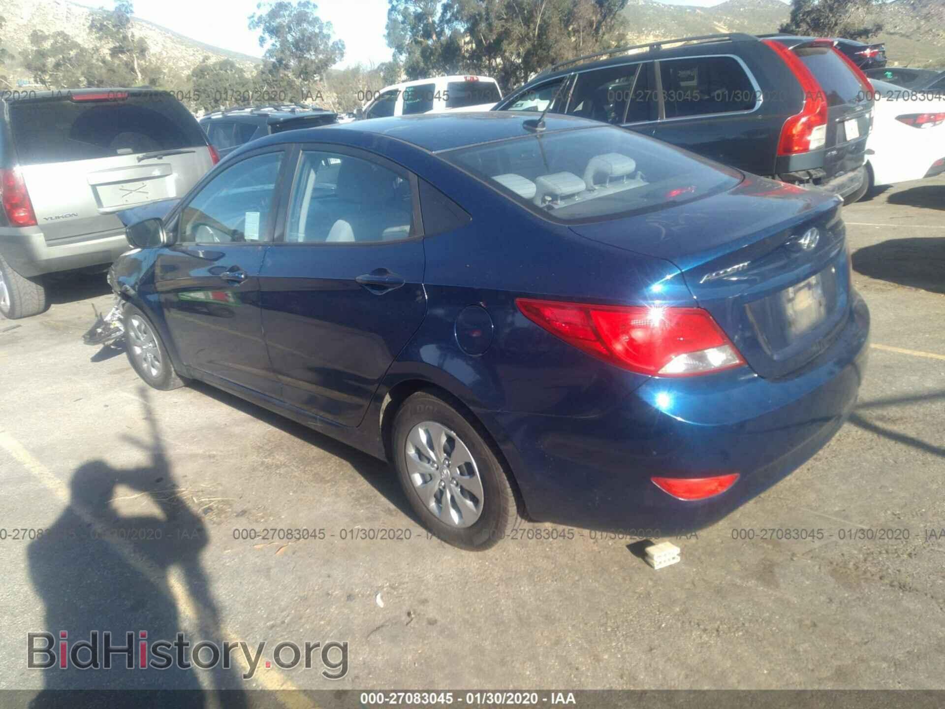 2017 HYUNDAI ACCENT - VIN: KMHCT4AE4HU180749 - Фото 3