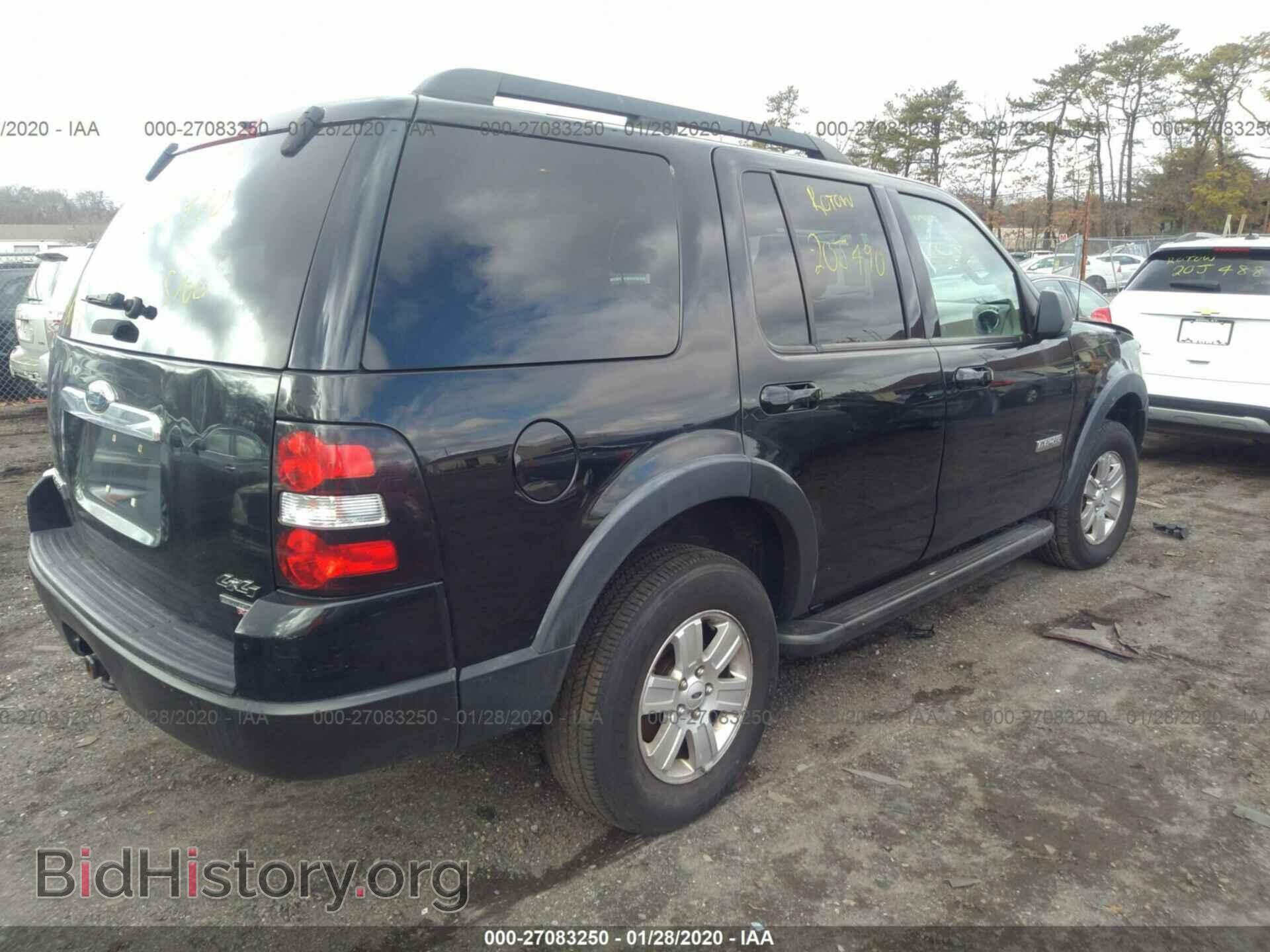 2007 FORD EXPLORER - VIN: 1FMEU73E37UA37861 - Фото 4