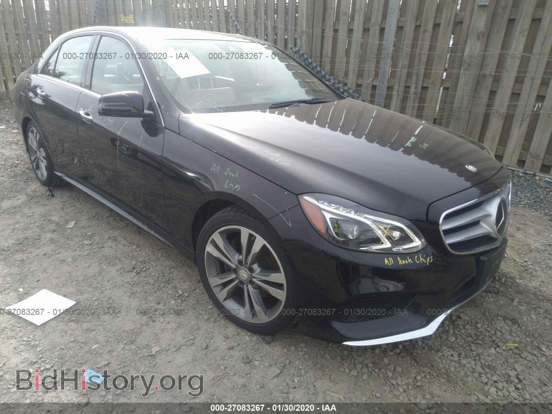 Photo WDDHF8JB7FB113589 - MERCEDES-BENZ E 2015