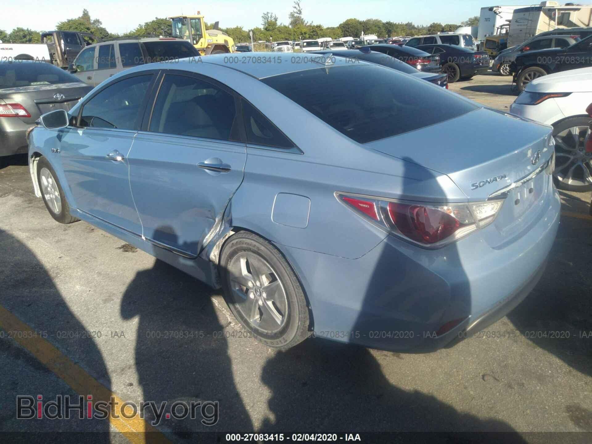 2012 HYUNDAI SONATA - VIN: KMHEC4A44CA020414 - Photo 3