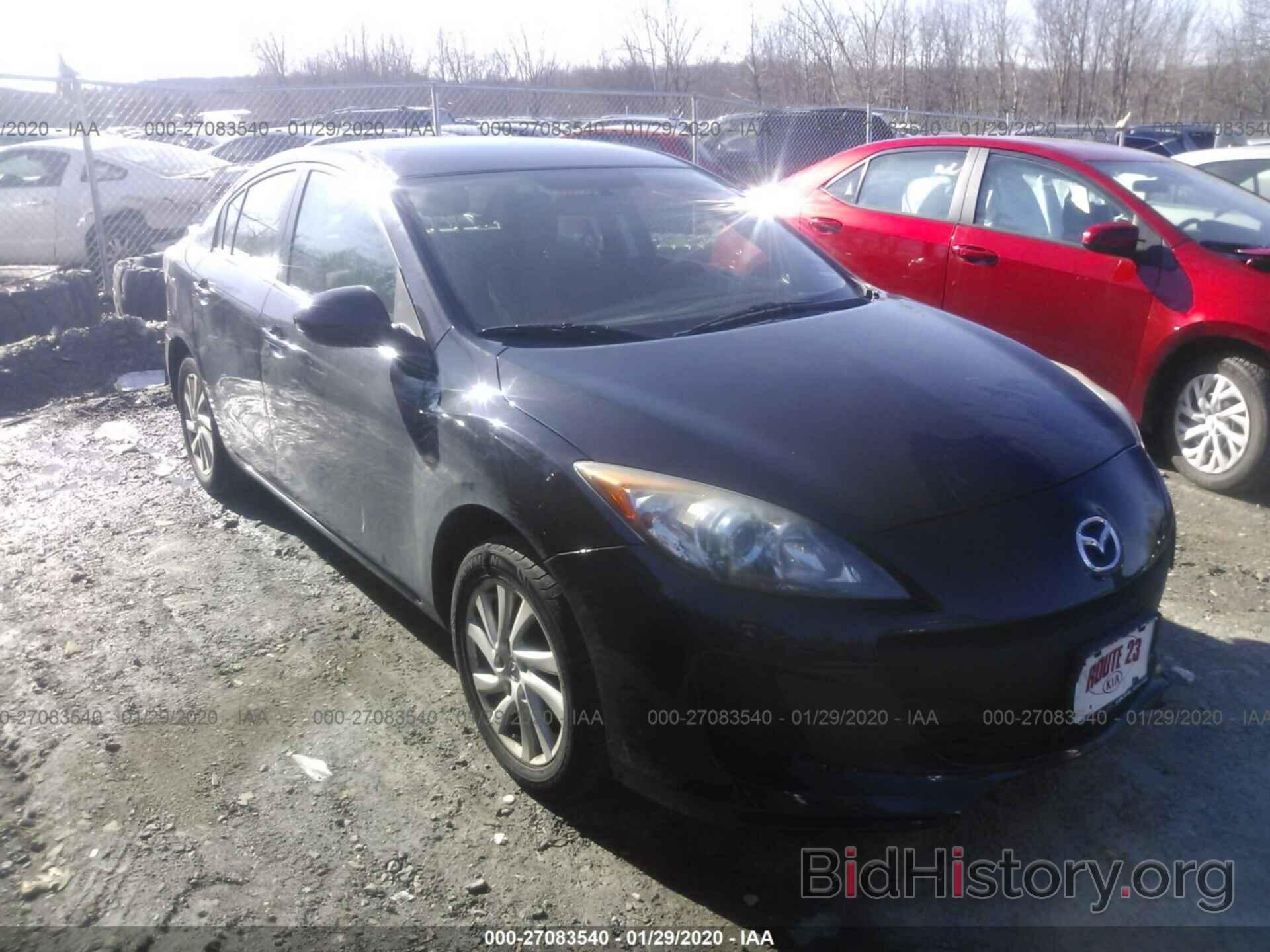 Photo JM1BL1V86C1678593 - MAZDA MAZDA3 2012