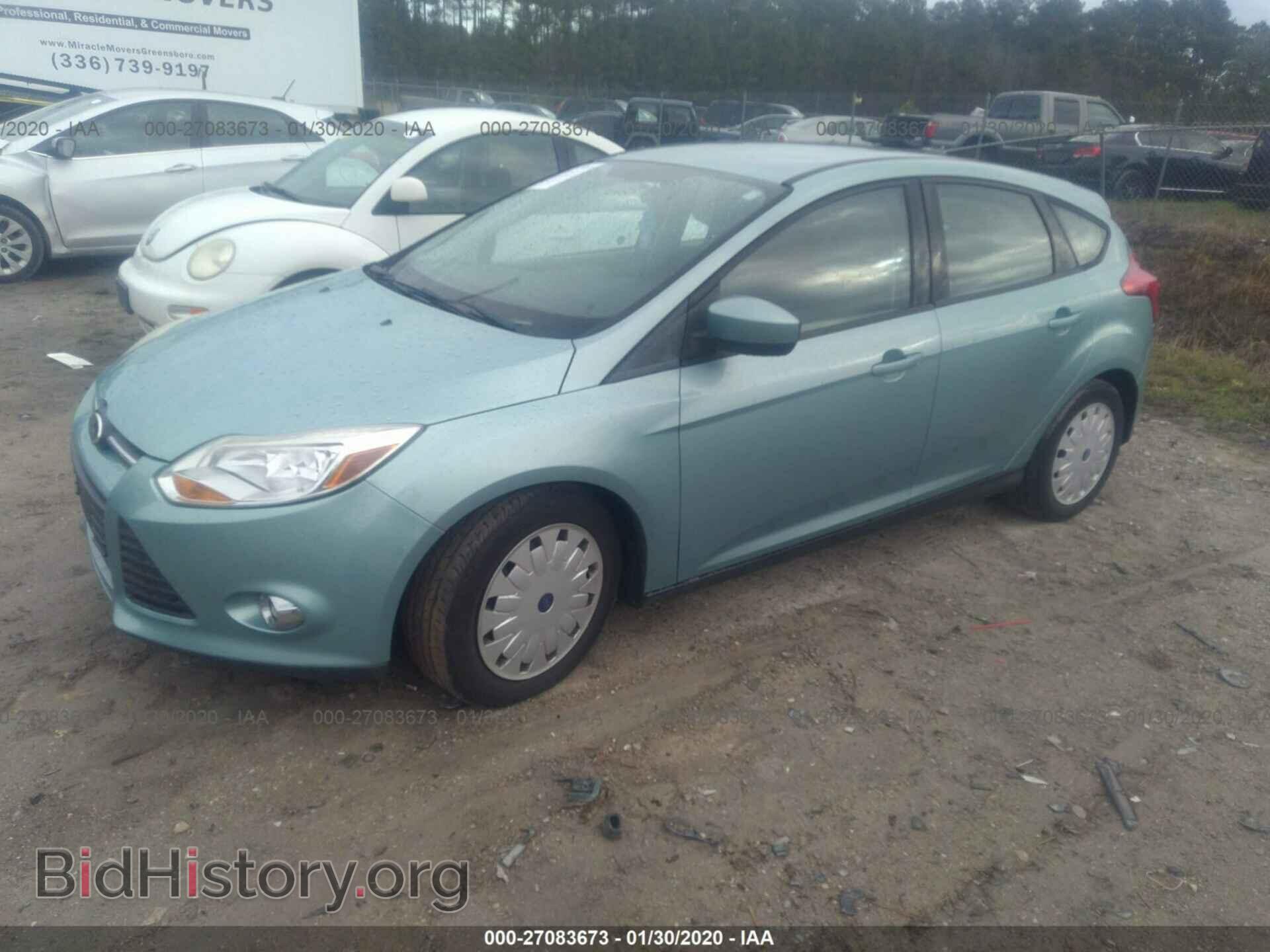 2012 FORD FOCUS - VIN: 1FAHP3K23CL333400 - Фото 2