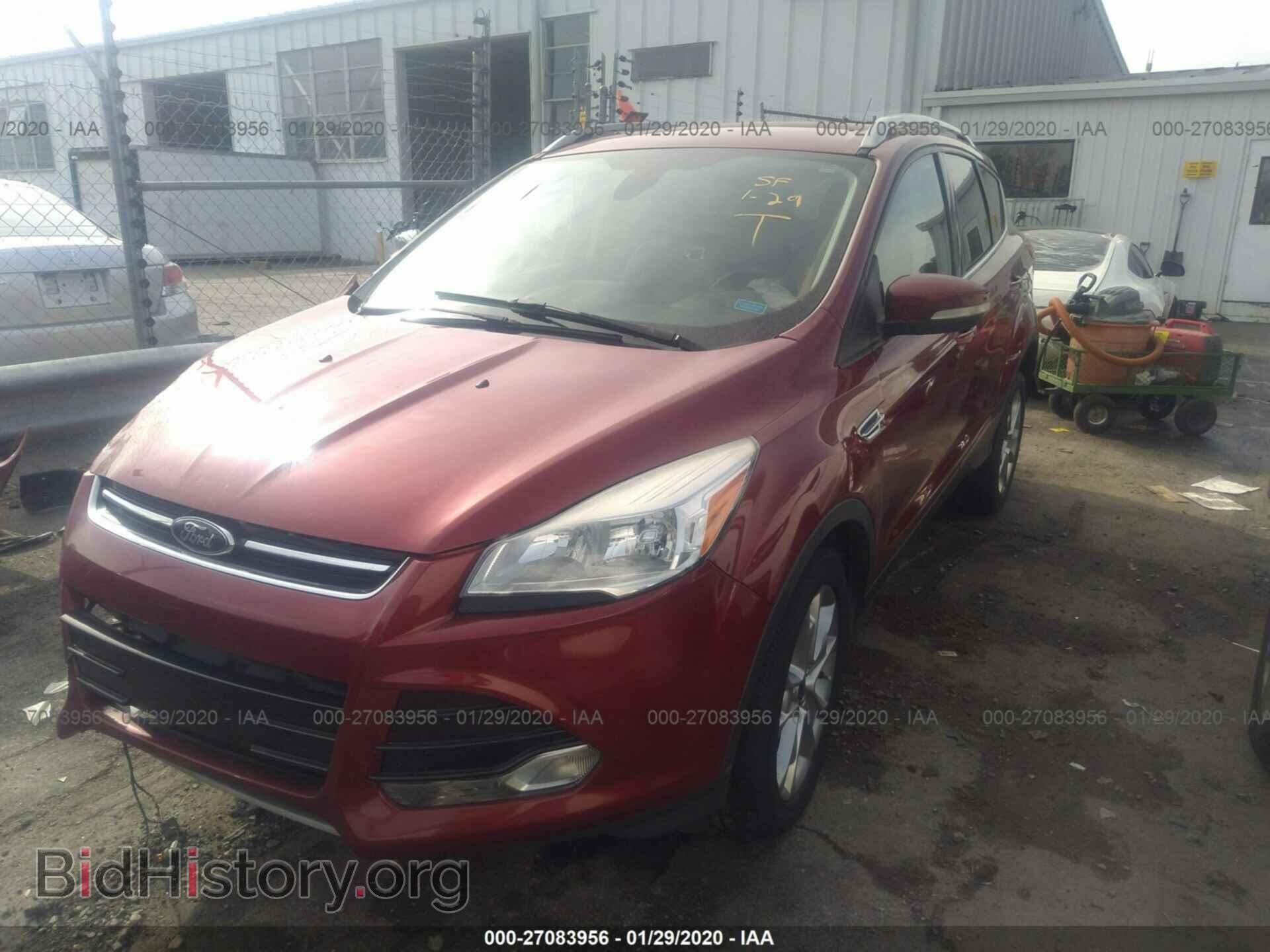 2014 FORD ESCAPE - VIN: 1FMCU0JX3EUB92491 - Фото 2