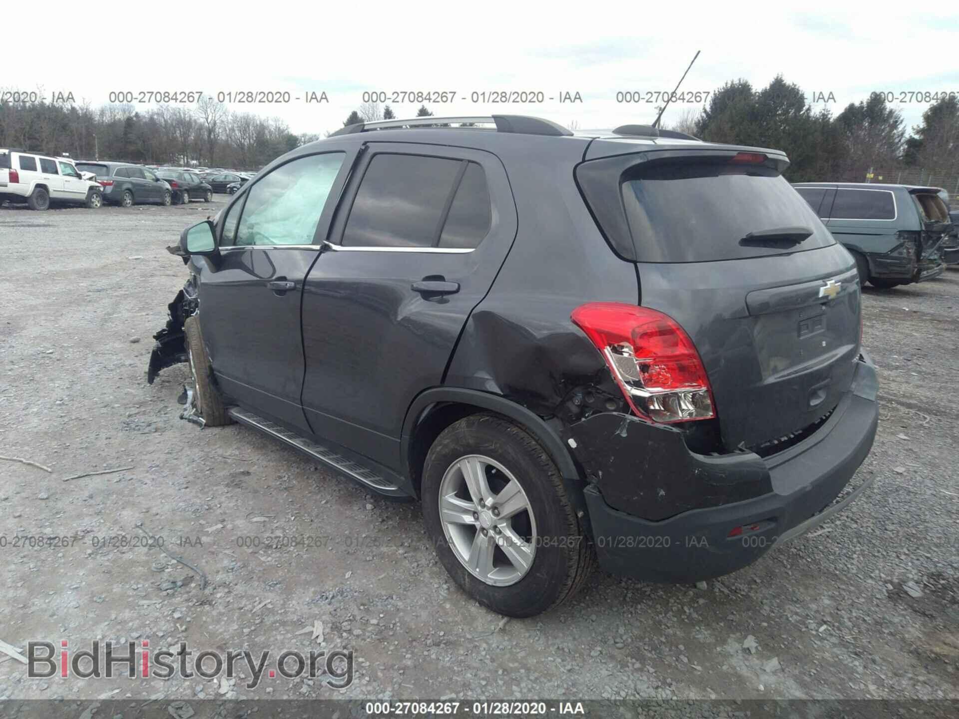 2016 CHEVROLET TRAX - VIN: 3GNCJLSB5GL238036 - Photo 3