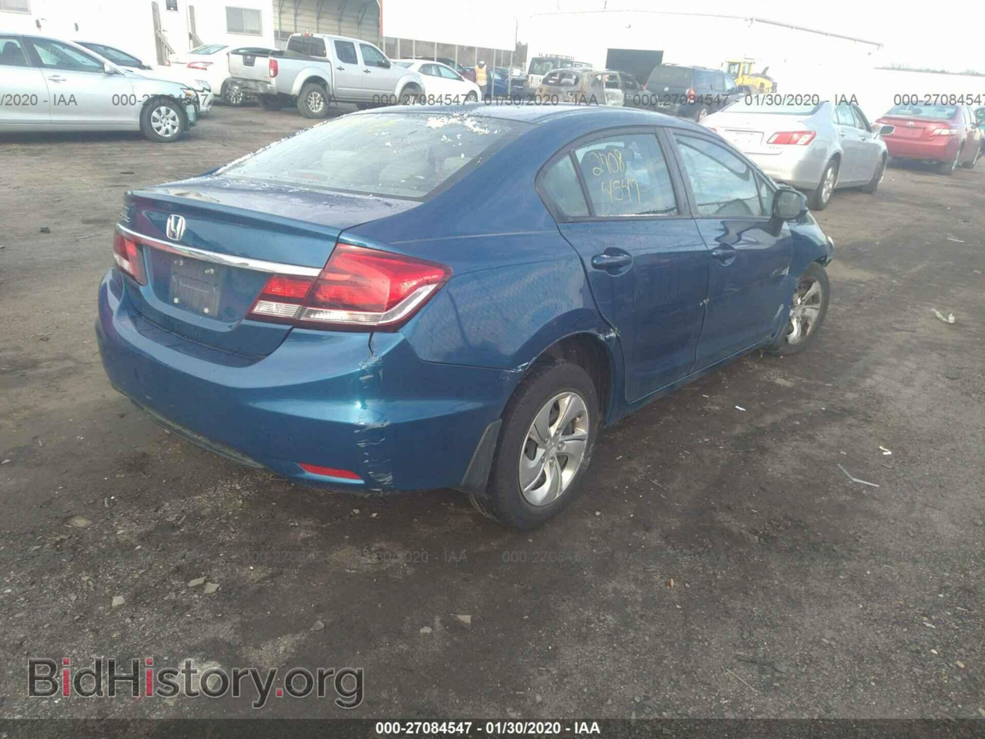 2013 HONDA CIVIC - VIN: 2HGFB2F55DH574308 - Фото 4