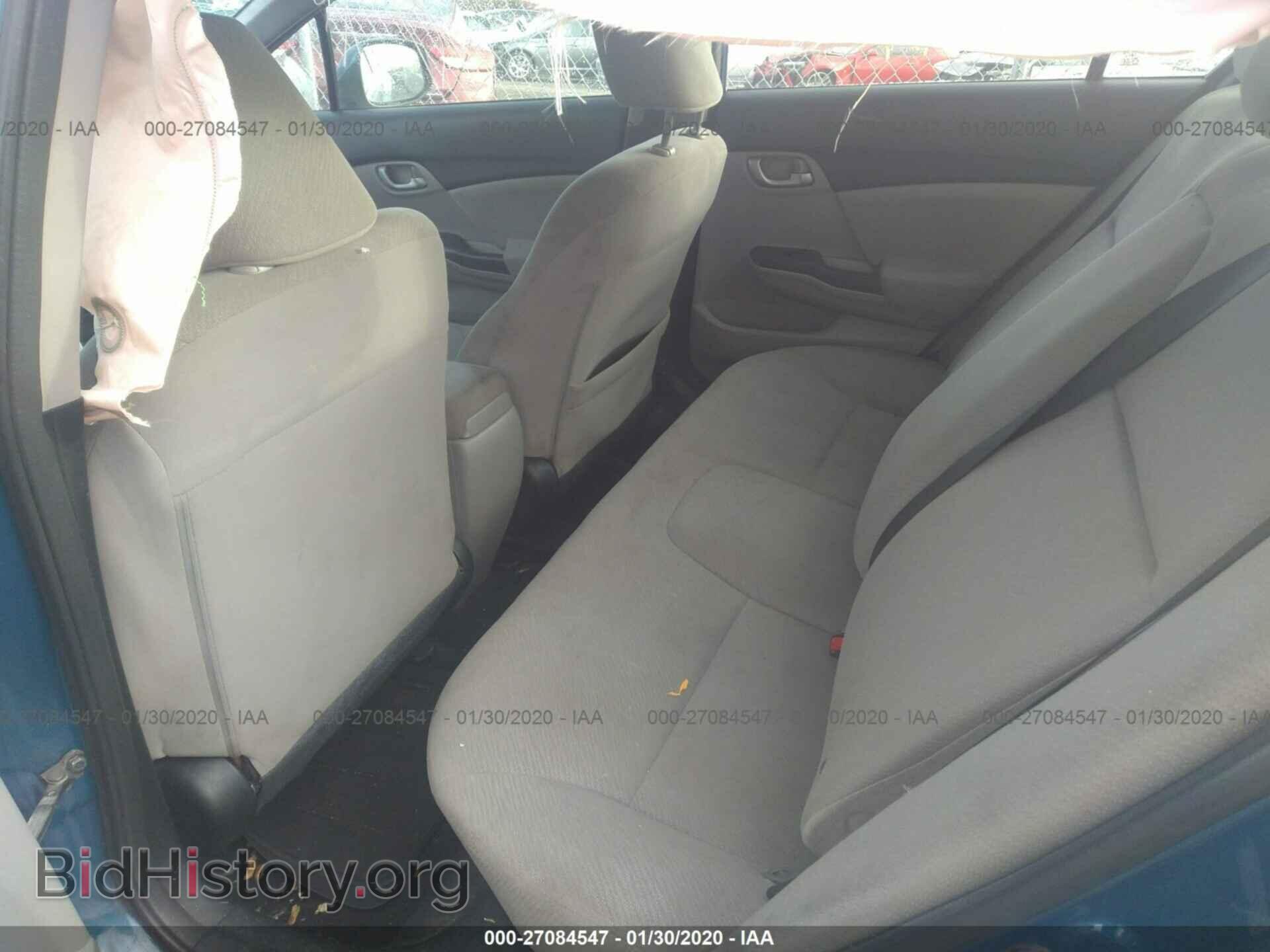 2013 HONDA CIVIC - VIN: 2HGFB2F55DH574308 - Фото 8