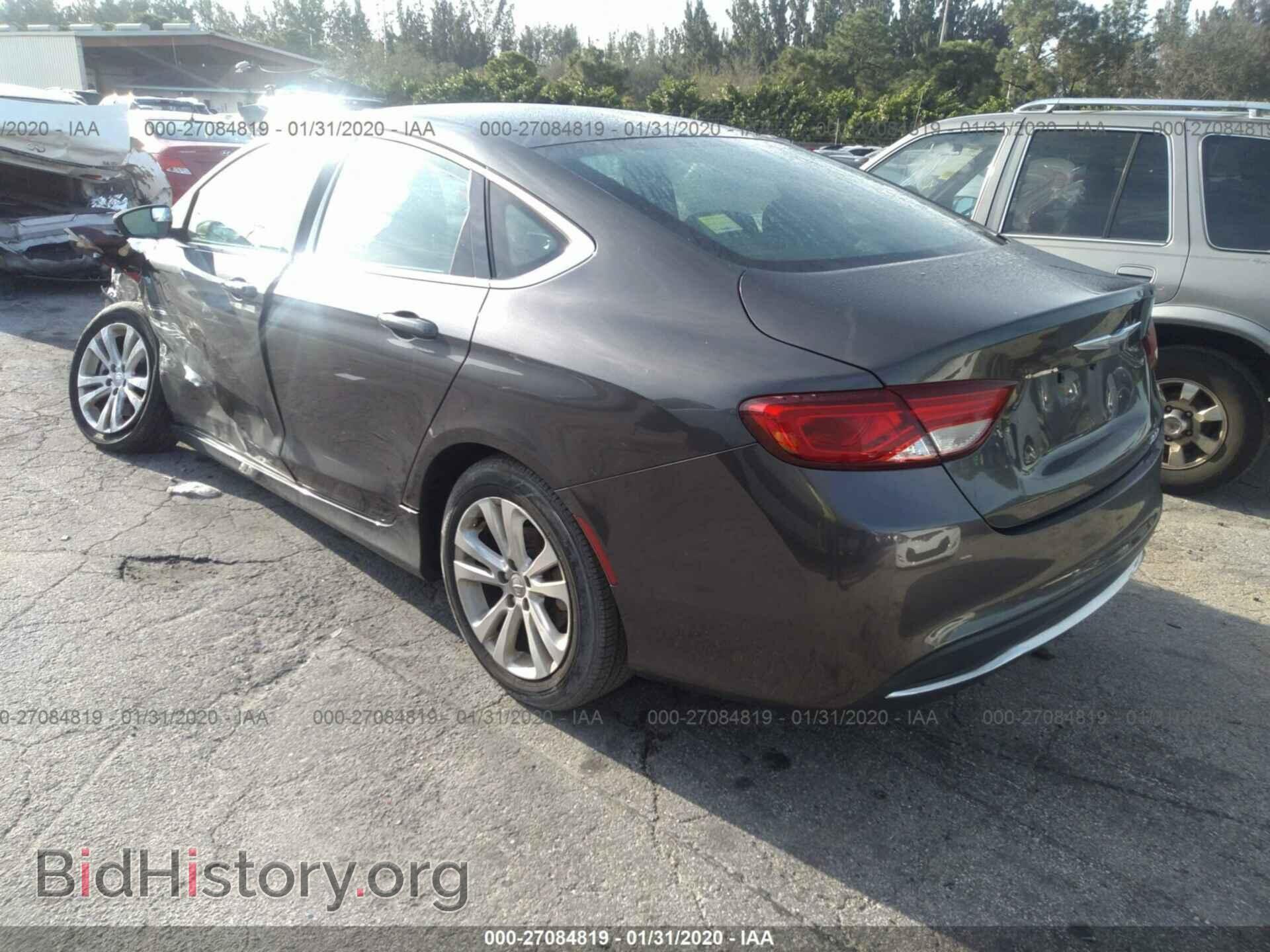 2016 CHRYSLER 200 - VIN: 1C3CCCAB9GN116689 - Фото 3