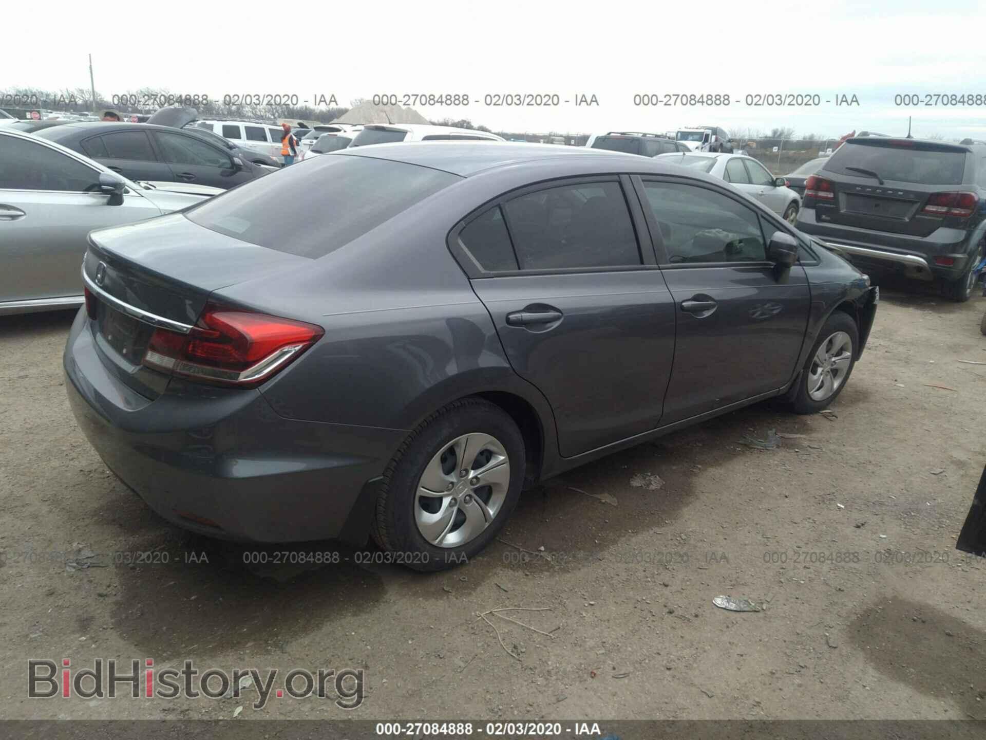 2014 HONDA CIVIC - VIN: 2HGFB2F5XEH515773 - Фото 4
