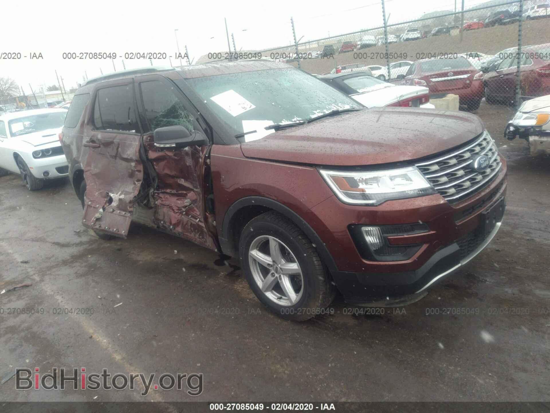 Photo 1FM5K8D86GGA38425 - FORD EXPLORER 2016
