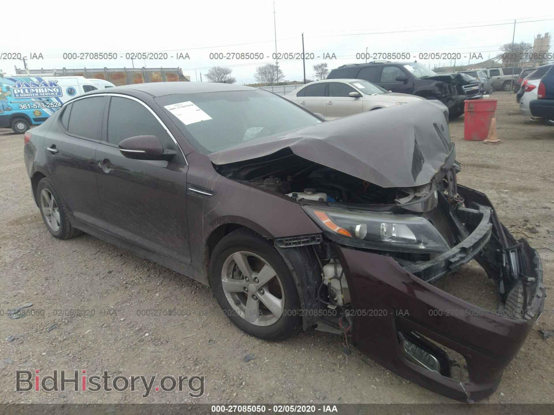 Фотография 5XXGM4A76EG327773 - KIA OPTIMA 2014