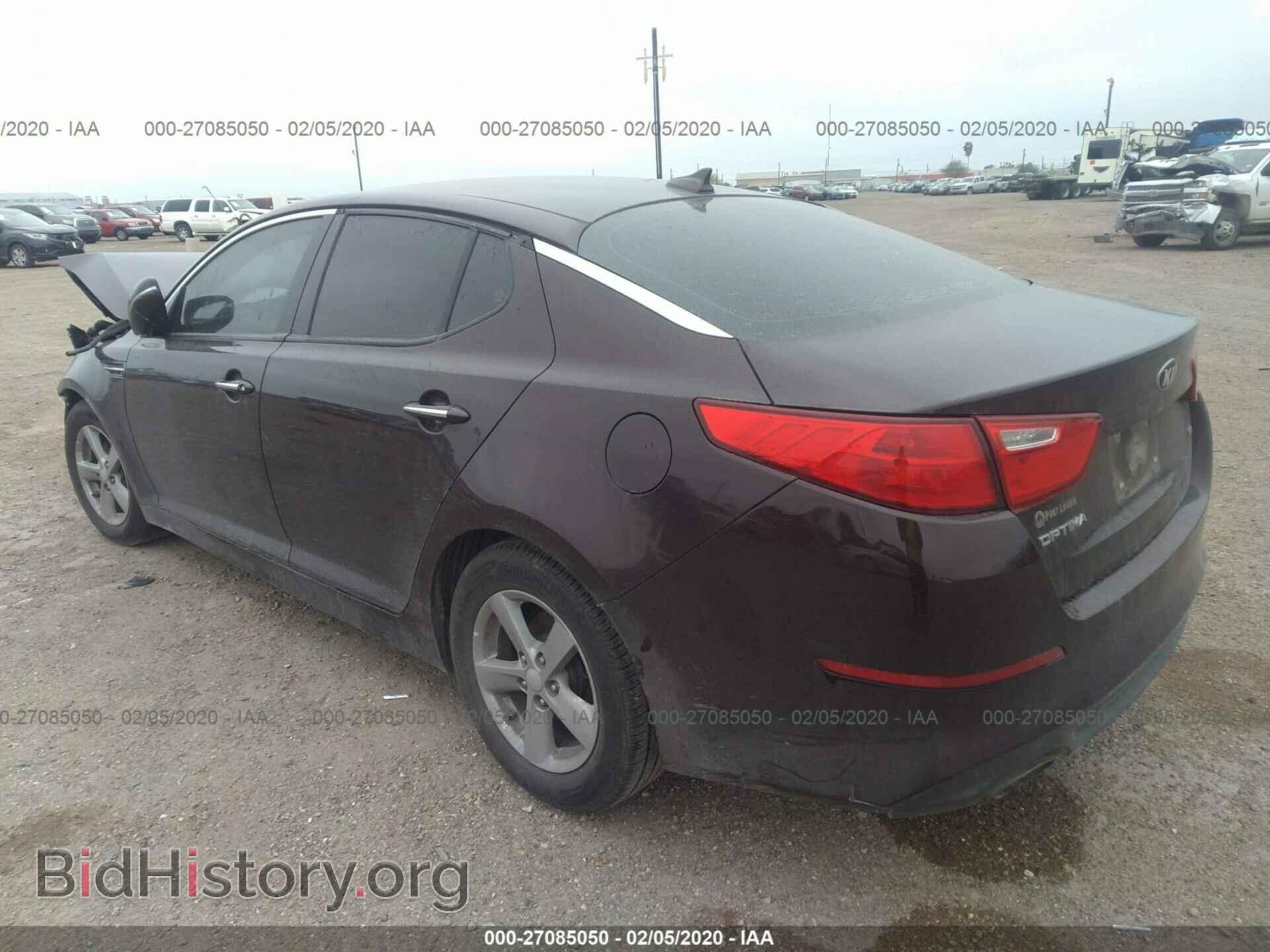 2014 KIA OPTIMA - VIN: 5XXGM4A76EG327773 - Фото 3