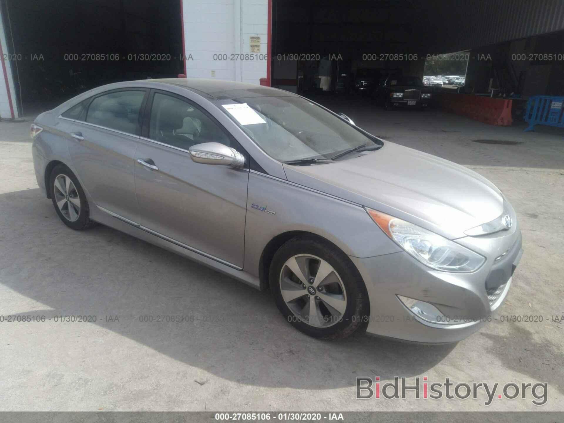 Photo KMHEC4A49BA017166 - HYUNDAI SONATA 2011