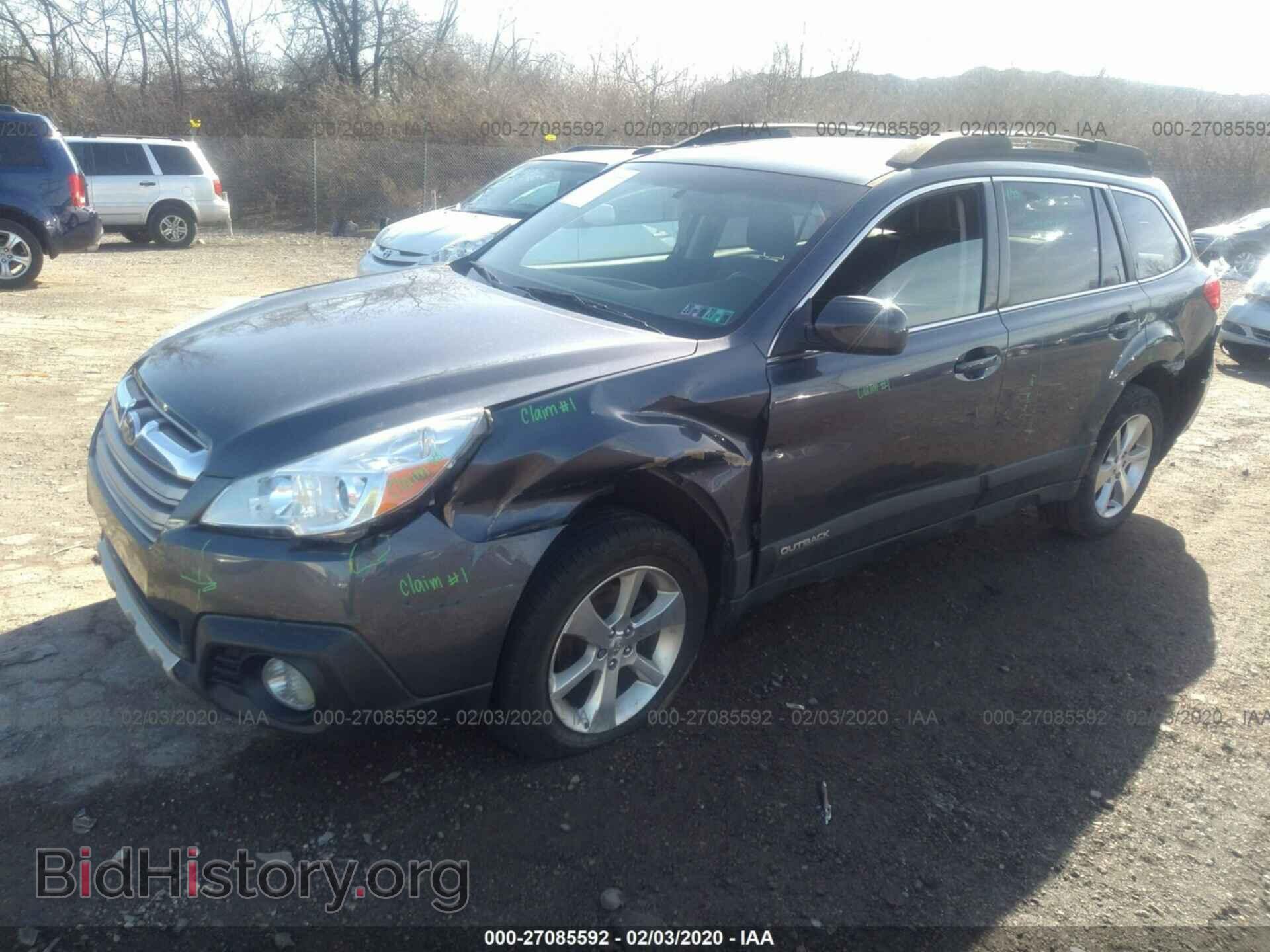 2014 SUBARU OUTBACK - VIN: 4S4BRBLC0E3289107 - Фото 2