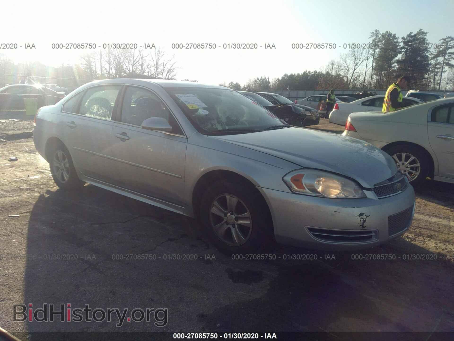 Фотография 2G1WF5E35D1213294 - CHEVROLET IMPALA 2013