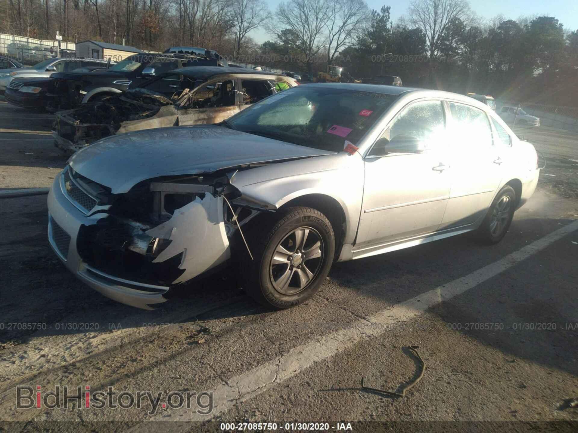 2013 CHEVROLET IMPALA - VIN: 2G1WF5E35D1213294 - Фото 2