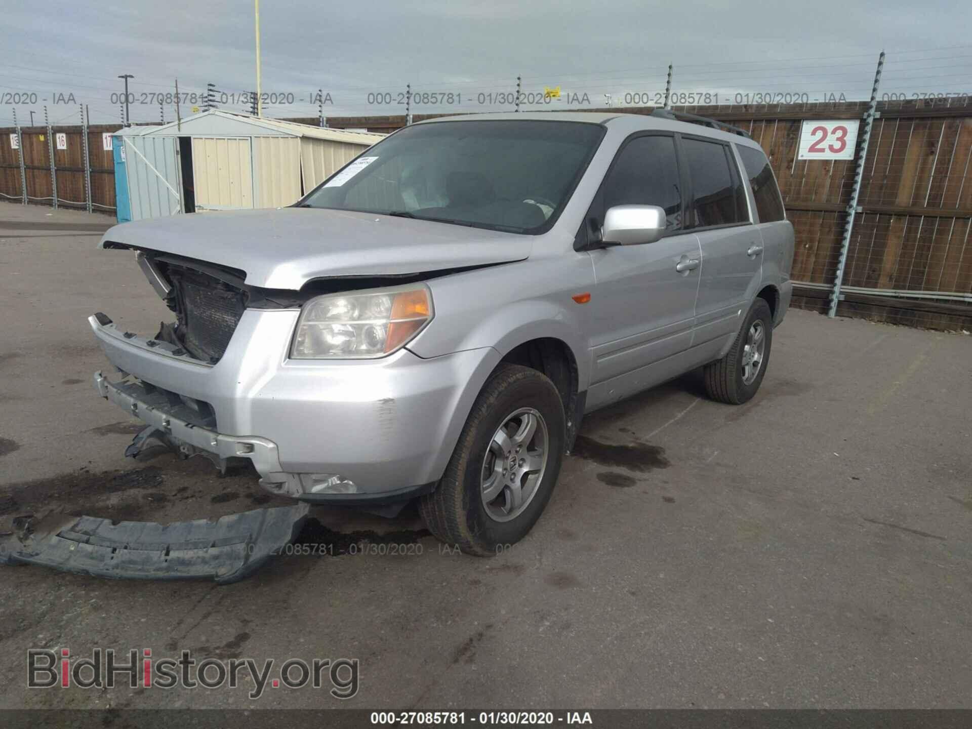 2006 HONDA PILOT - VIN: 5FNYF285X6B019355 - Фото 2