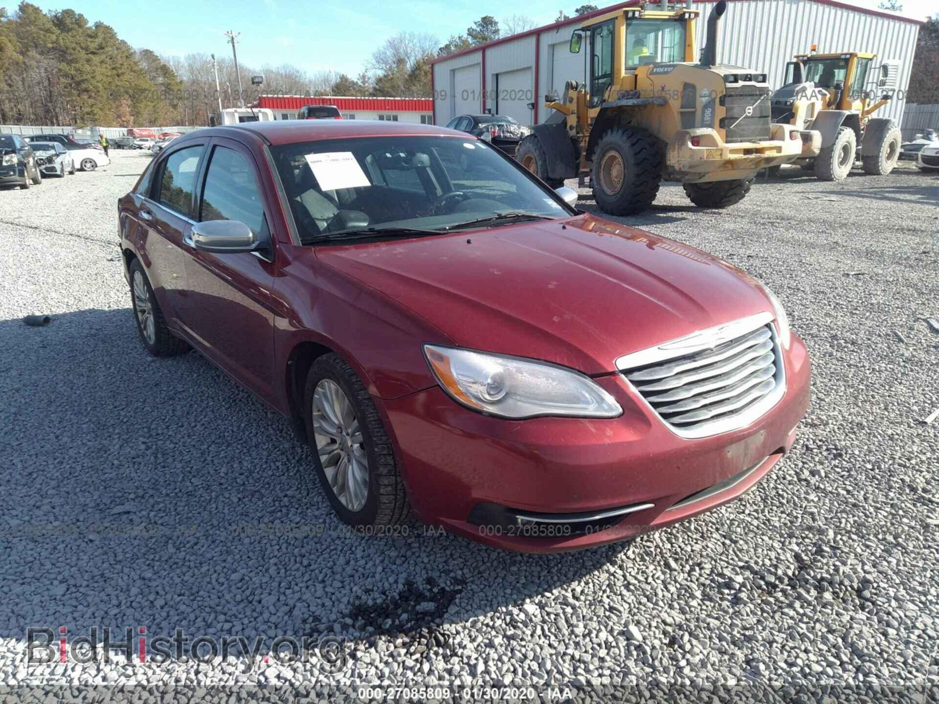 Photo 1C3CCBCG0DN744137 - CHRYSLER 200 2013