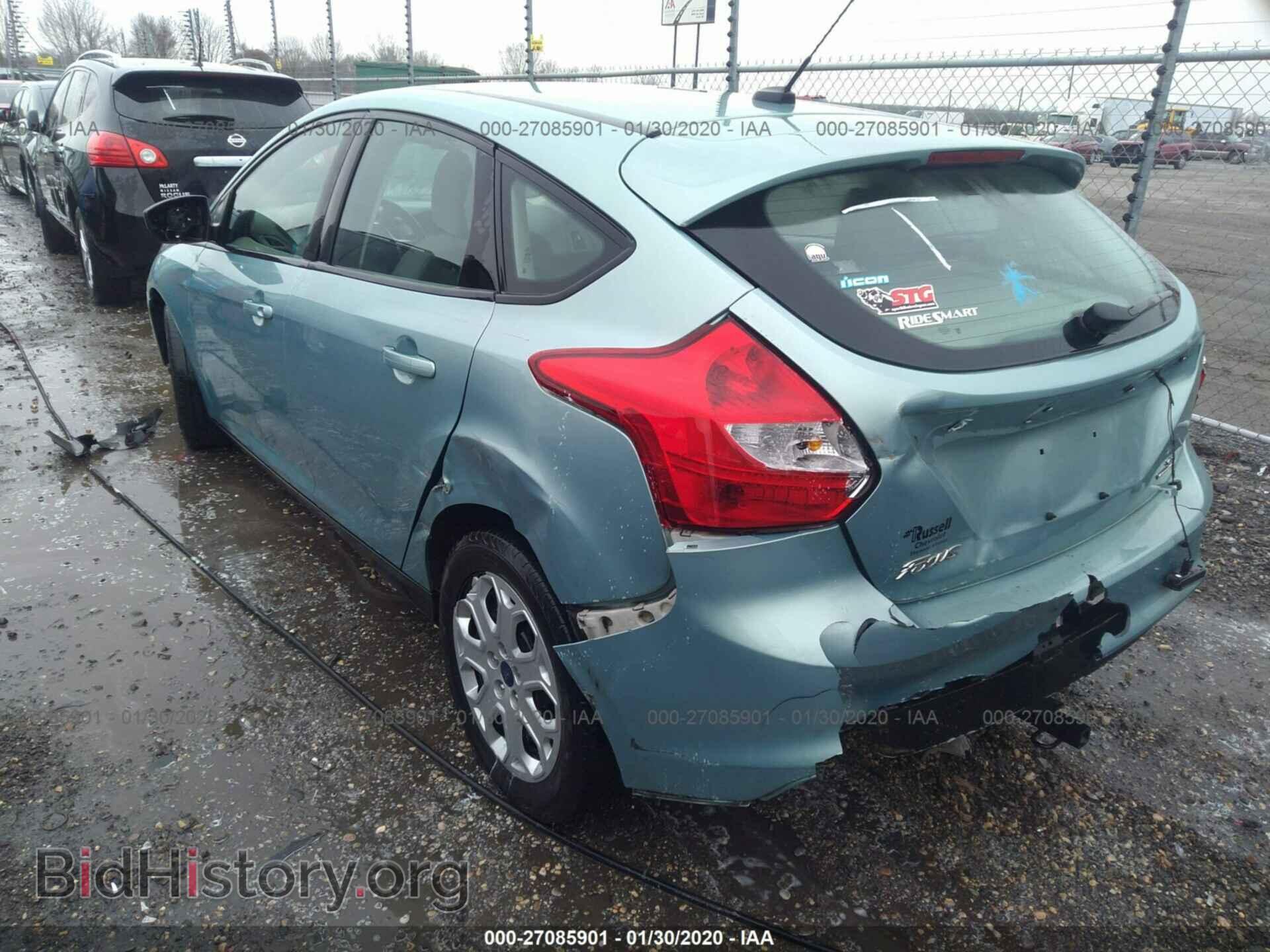 2012 FORD FOCUS - VIN: 1FAHP3K21CL450893 - Фото 3