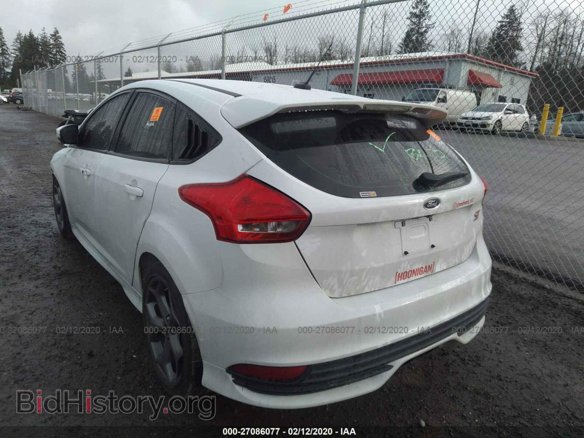 2018 FORD FOCUS - VIN: 1FADP3L97JL233596 - Фото 3