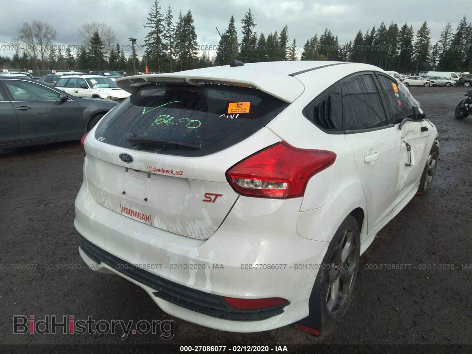 2018 FORD FOCUS - VIN: 1FADP3L97JL233596 - Фото 4