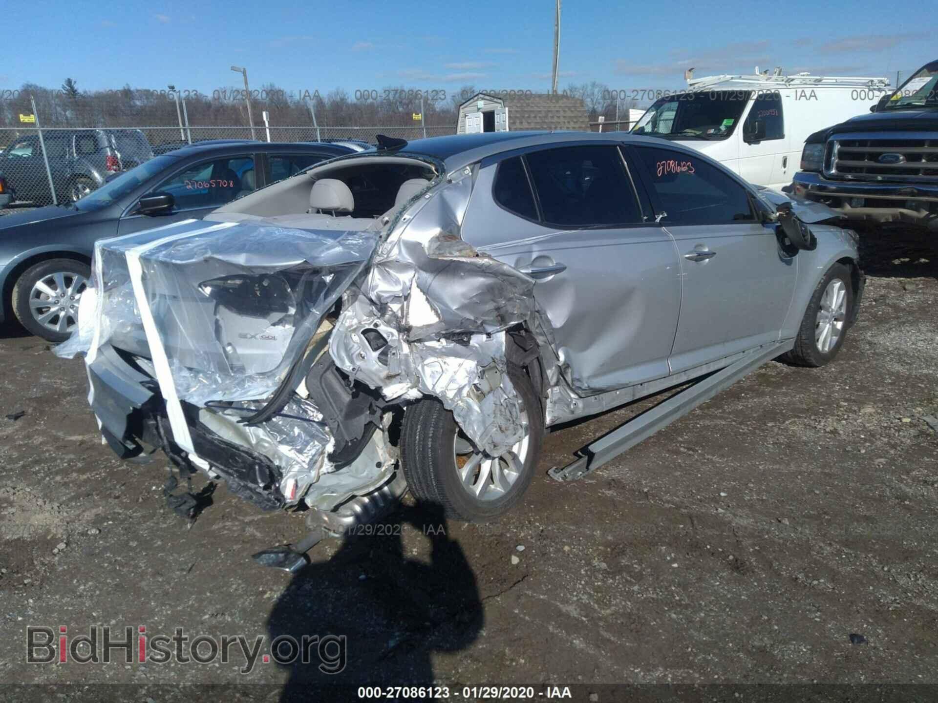 2014 KIA OPTIMA - VIN: 5XXGN4A70EG323053 - Фото 4