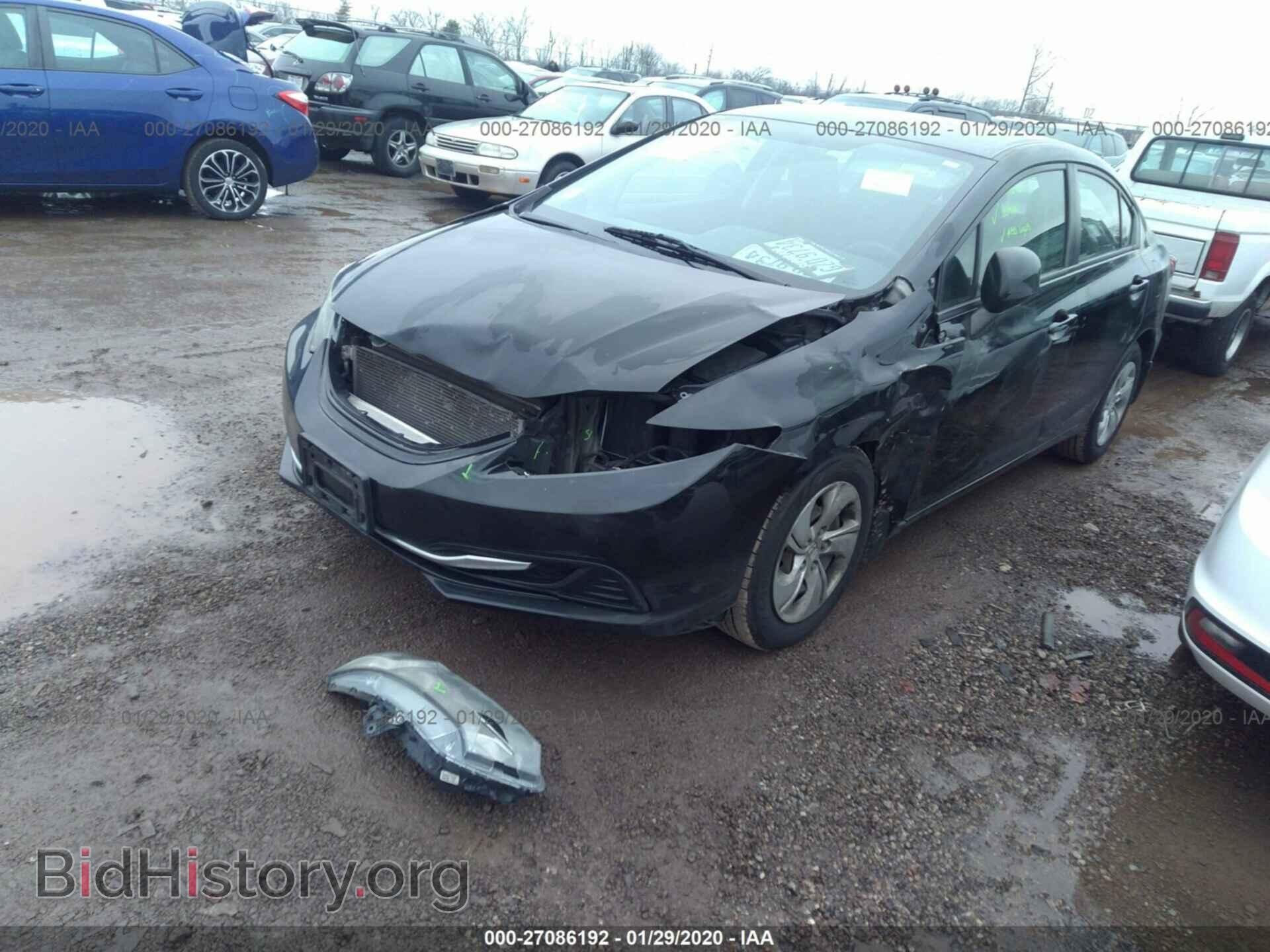 2013 HONDA CIVIC - VIN: 19XFB2F51DE031127 - Фото 2