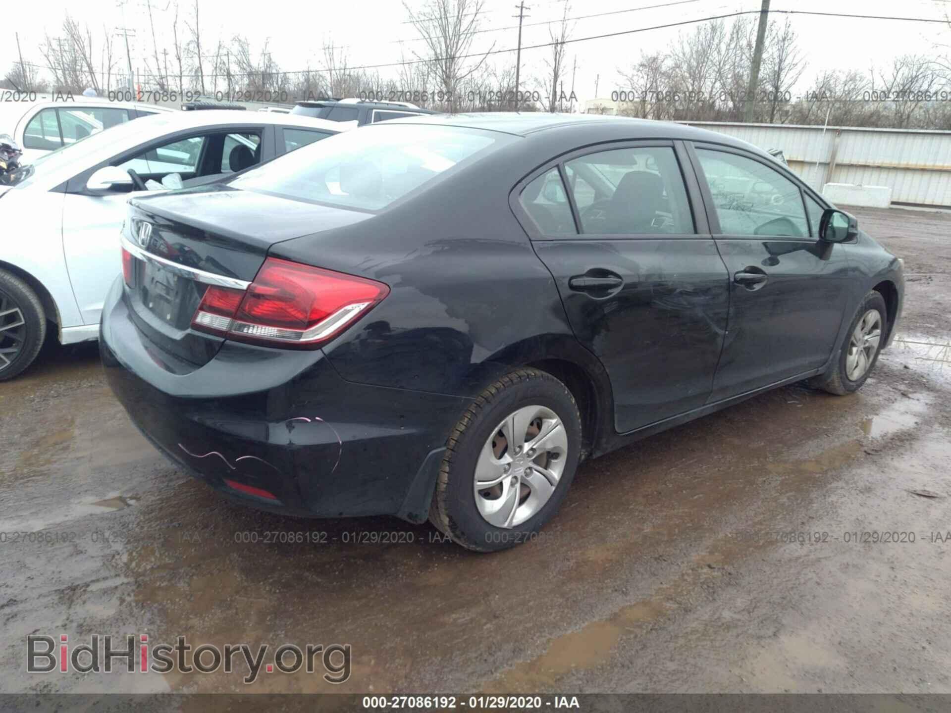 2013 HONDA CIVIC - VIN: 19XFB2F51DE031127 - Фото 4