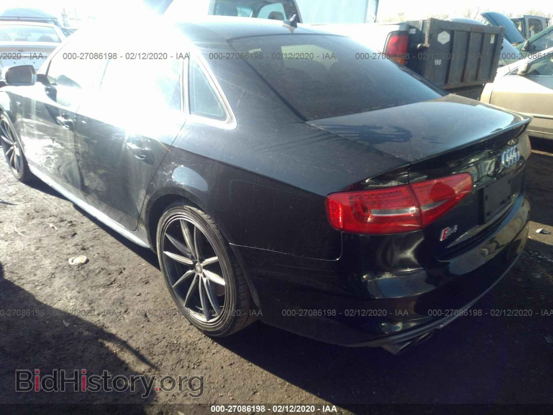 2013 AUDI S4 - VIN: WAUDGAFL8DA185027 - Фото 3