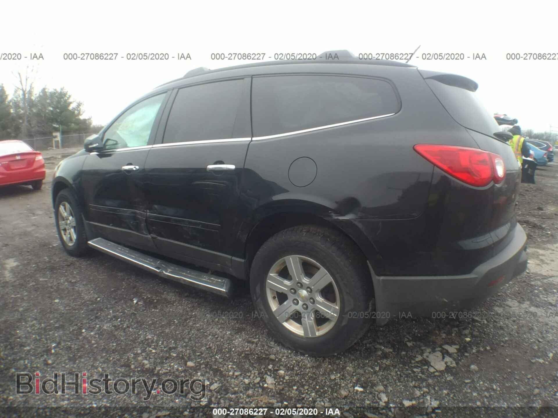 2012 CHEVROLET TRAVERSE - VIN: 1GNKRGED9CJ220844 - Фото 3