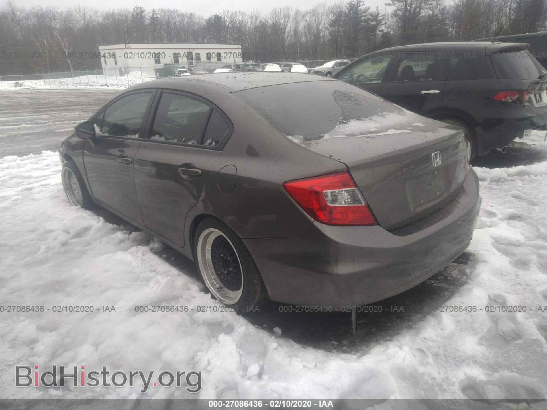 2012 HONDA CIVIC - VIN: 2HGFB2F50CH529064 - Фото 3