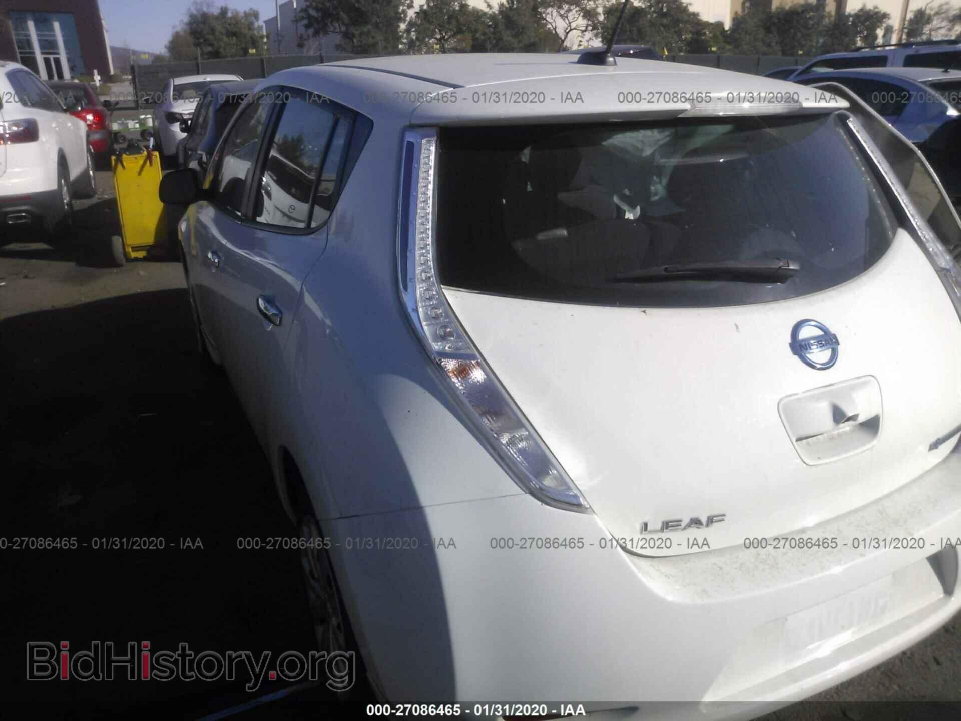 2016 NISSAN LEAF - VIN: 1N4AZ0CP0GC302079 - Фото 3