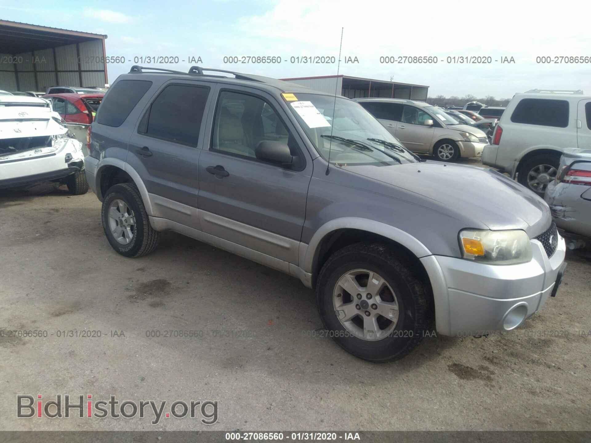 Photo 1FMYU03167KB68375 - FORD ESCAPE 2007