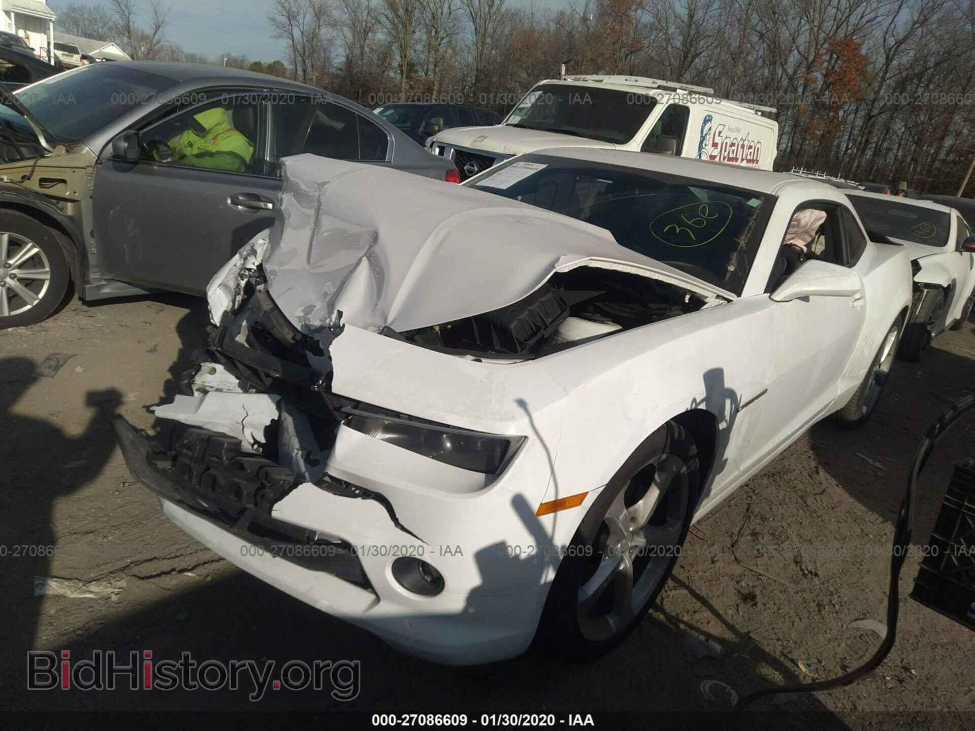 2015 CHEVROLET CAMARO - VIN: 2G1FF1E37F9289189 - Фото 2