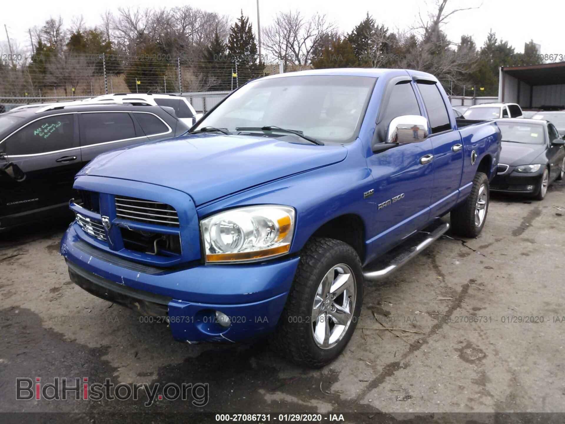 2007 DODGE RAM 1500 - VIN: 1D7HU182X7S229972 - Фото 2