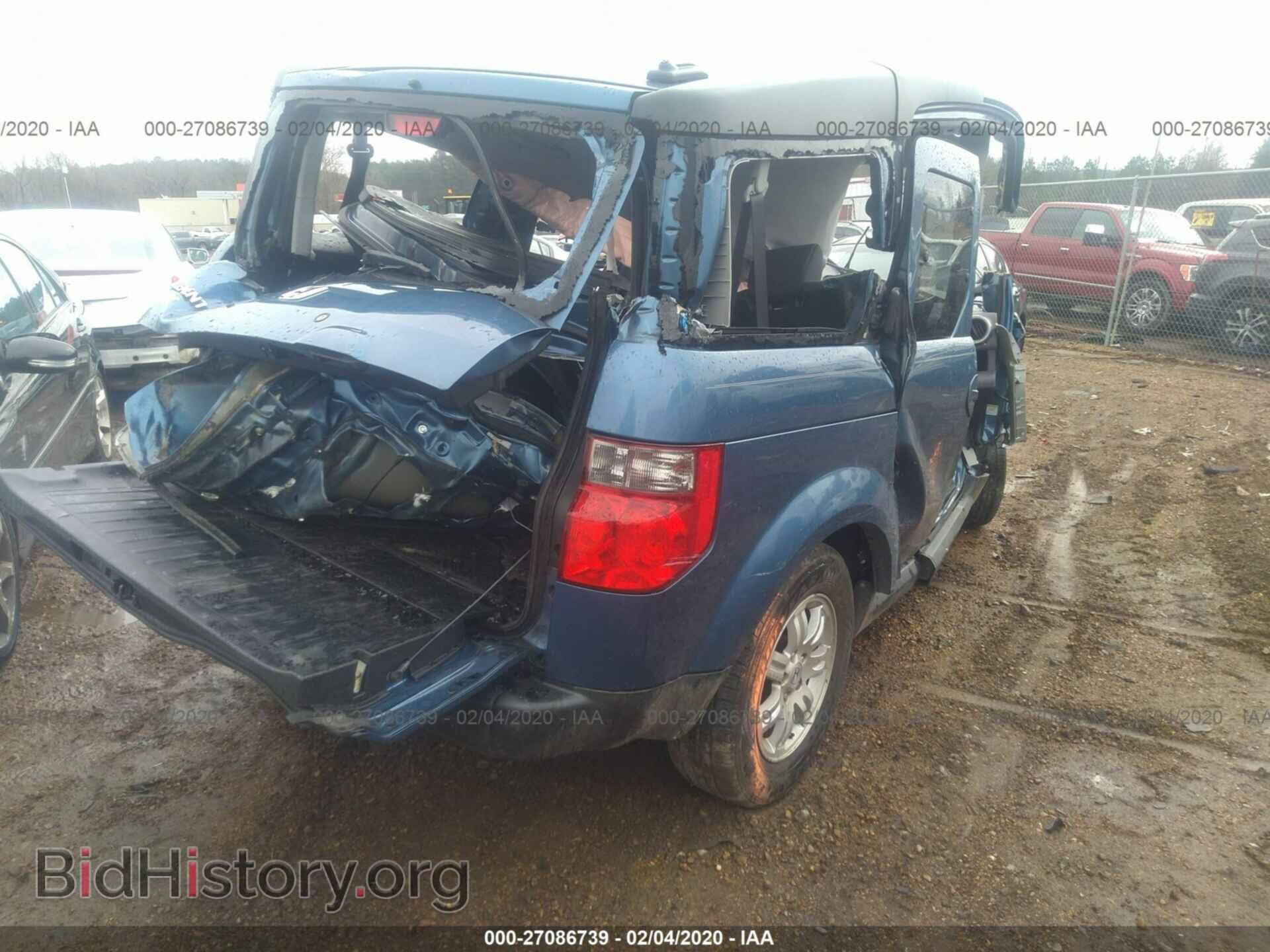 2007 HONDA ELEMENT - VIN: 5J6YH18767L012496 - Фото 4