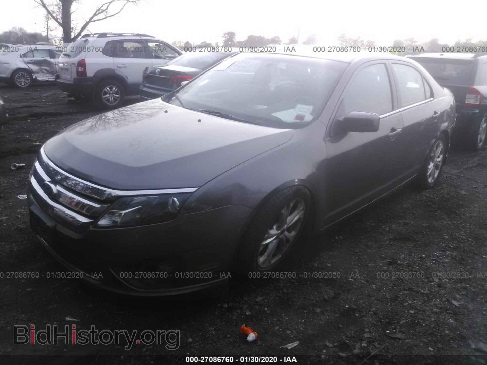 2012 FORD FUSION - VIN: 3FAHP0HA6CR261896 - Фото 2