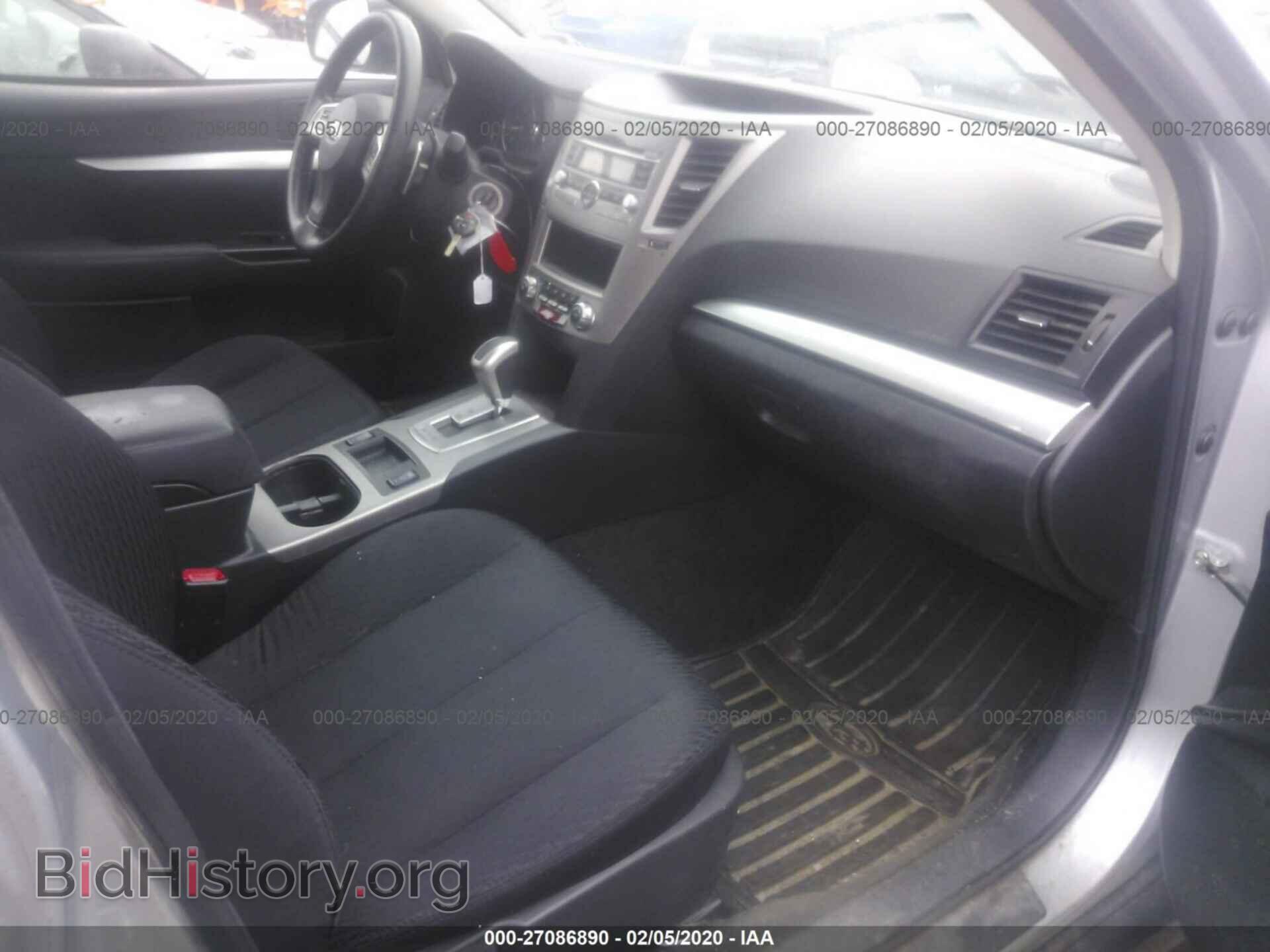 2012 SUBARU OUTBACK - VIN: 4S4BRBAC0C3206825 - Фото 5