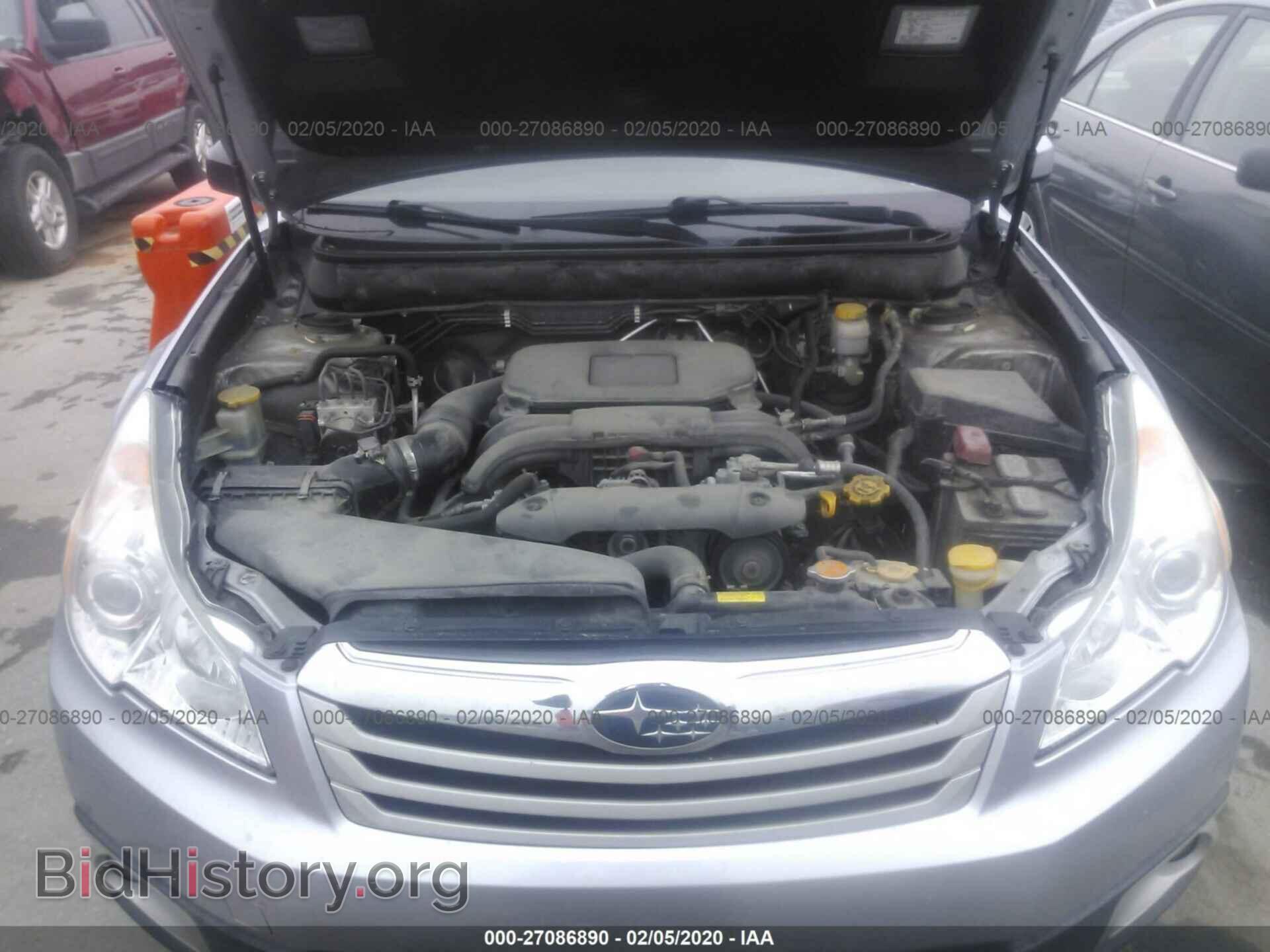 2012 SUBARU OUTBACK - VIN: 4S4BRBAC0C3206825 - Фото 10