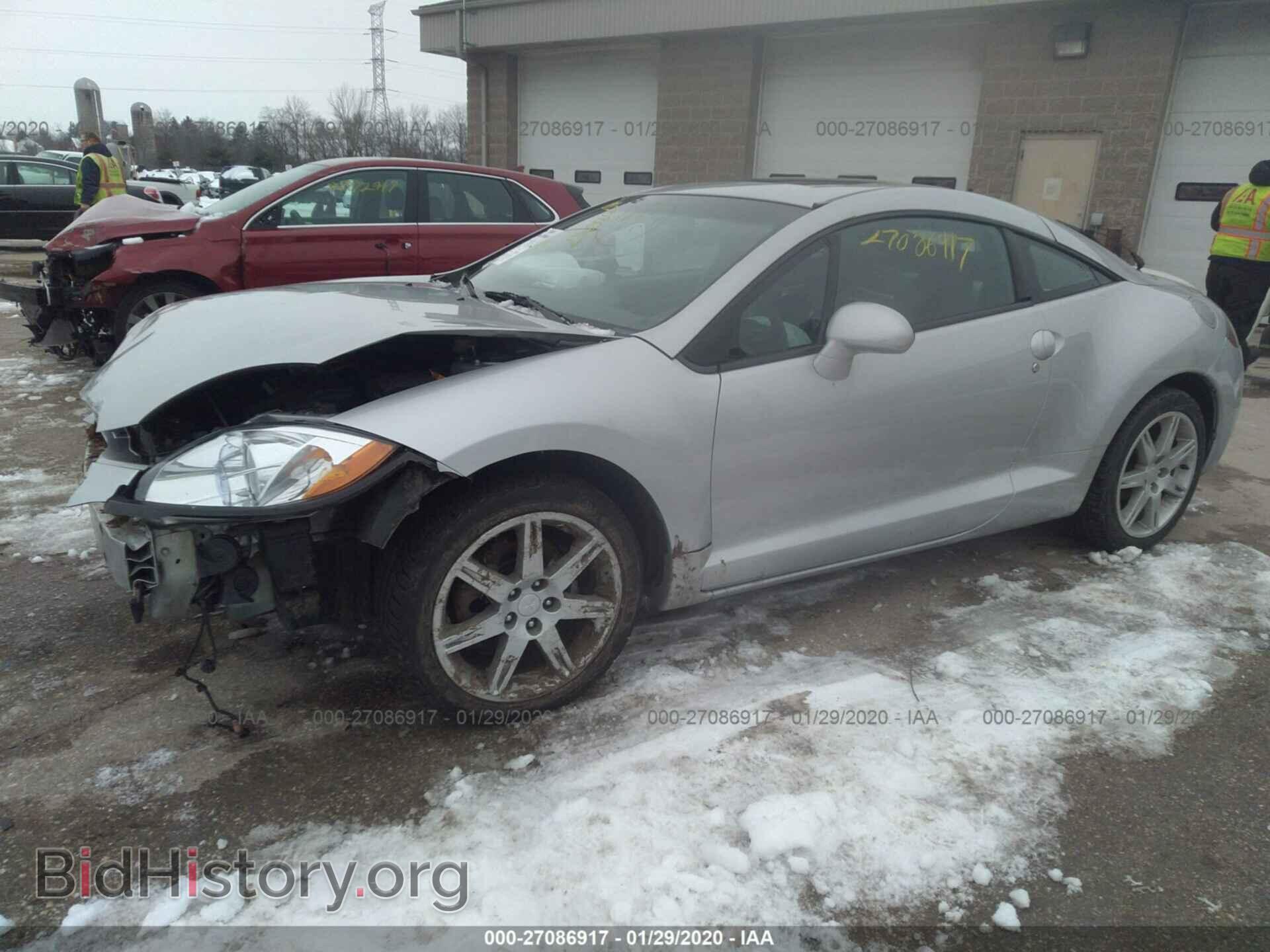2007 MITSUBISHI ECLIPSE - VIN: 4A3AK64F27E071842 - Фото 2