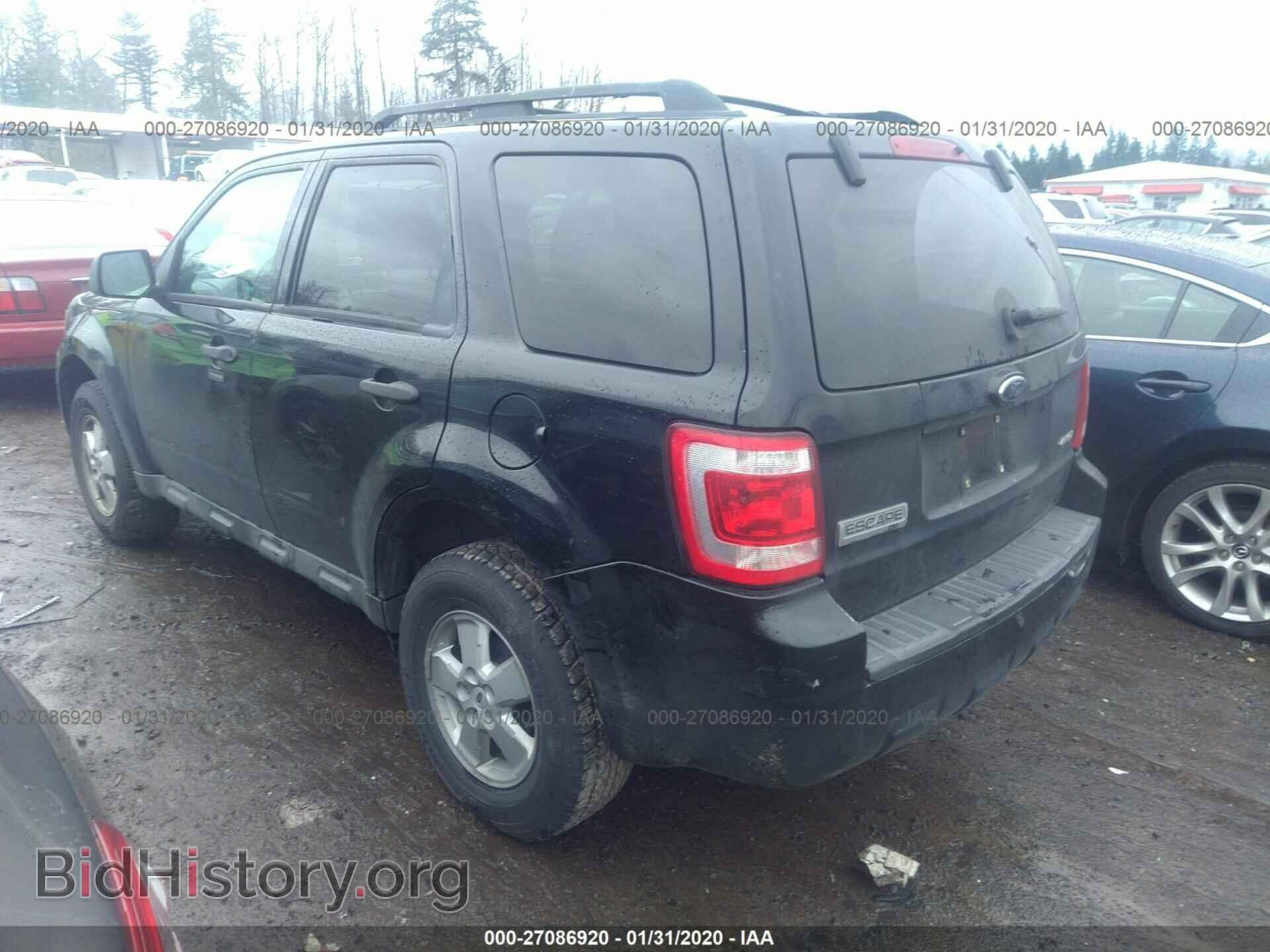 2009 FORD ESCAPE - VIN: 1FMCU93G89KB97155 - Фото 3