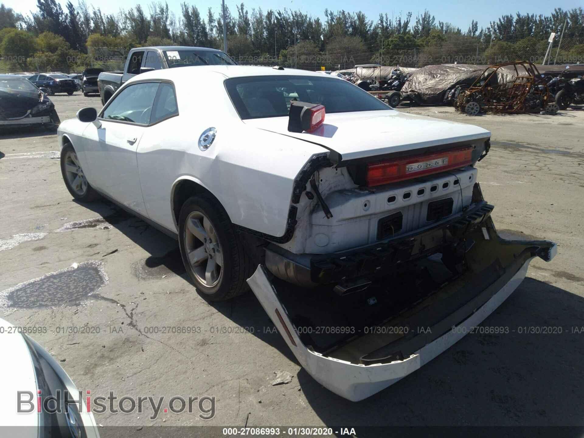 2012 DODGE CHALLENGER - VIN: 2C3CDYAG7CH155581 - Фото 3