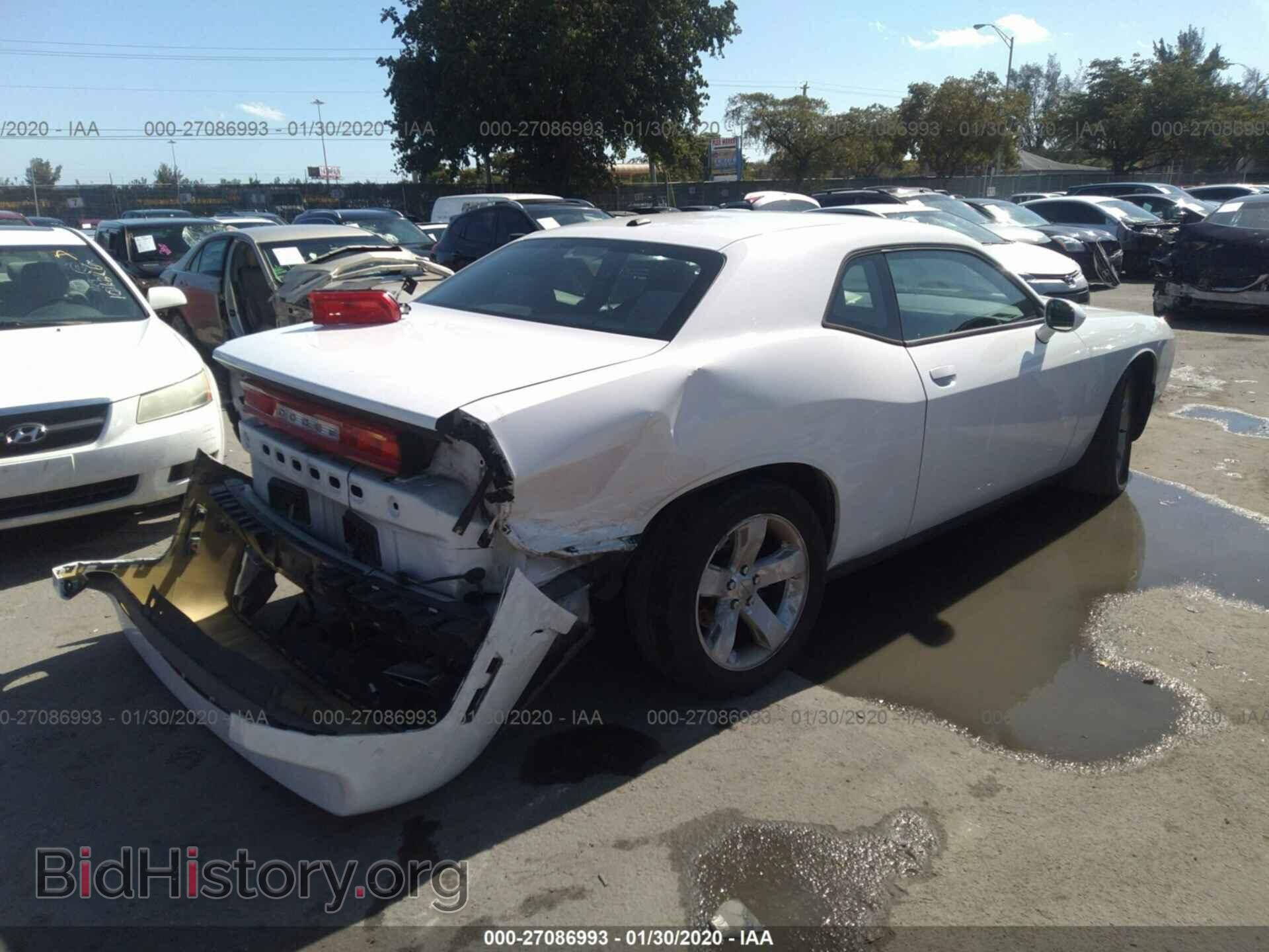 2012 DODGE CHALLENGER - VIN: 2C3CDYAG7CH155581 - Фото 4