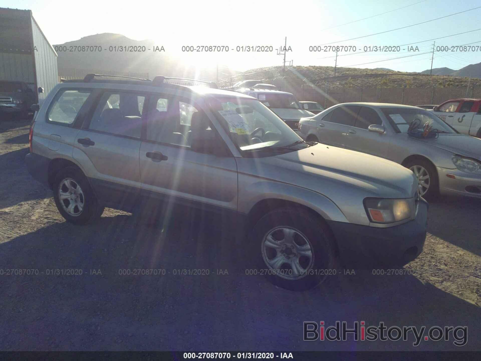 Photo JF1SG63645H704420 - SUBARU FORESTER 2005