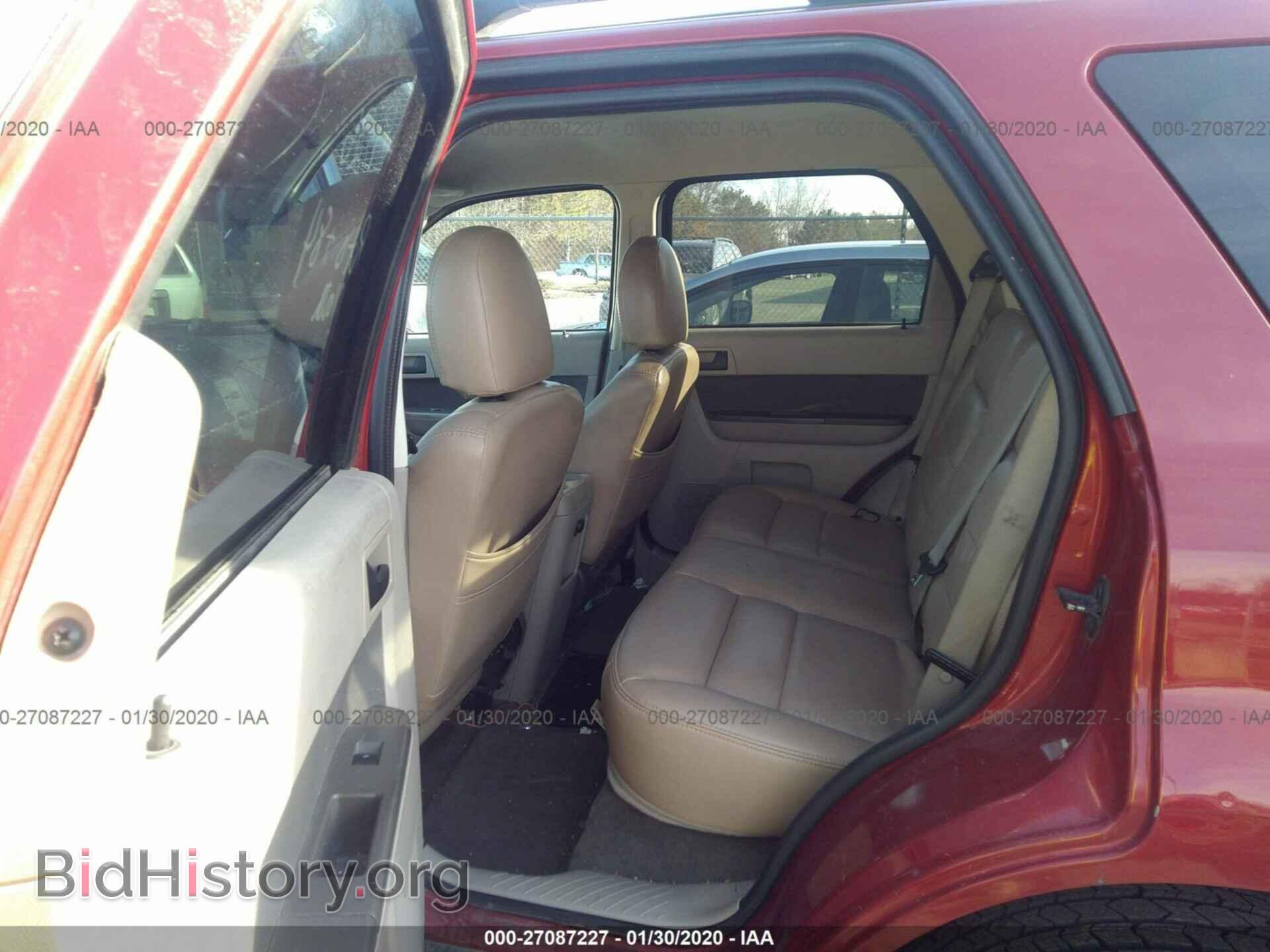 2009 FORD ESCAPE - VIN: 1FMCU93G89KC25245 - Фото 8