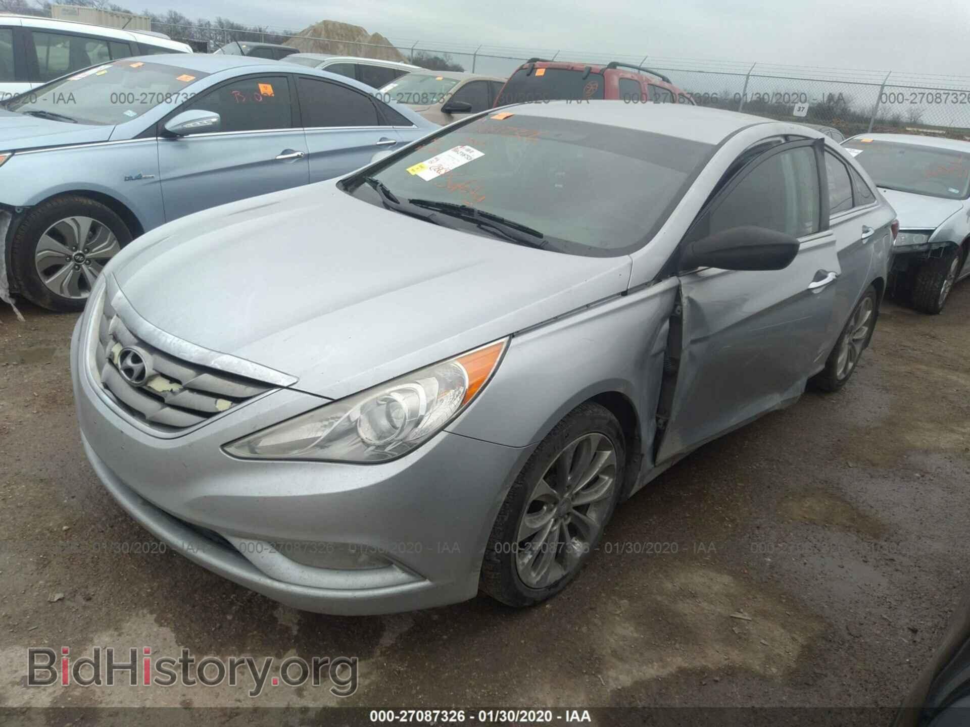 2012 HYUNDAI SONATA - VIN: 5NPEC4AC7CH336961 - Фото 2