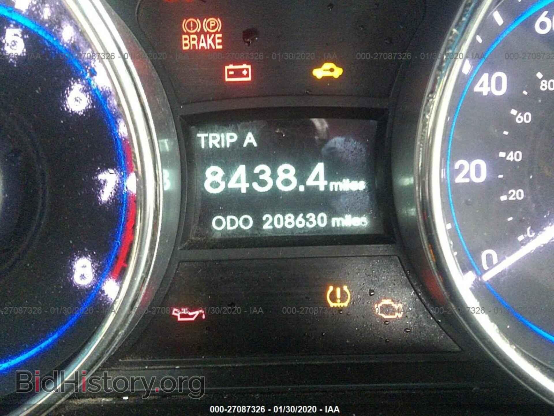 2012 HYUNDAI SONATA - VIN: 5NPEC4AC7CH336961 - Фото 7