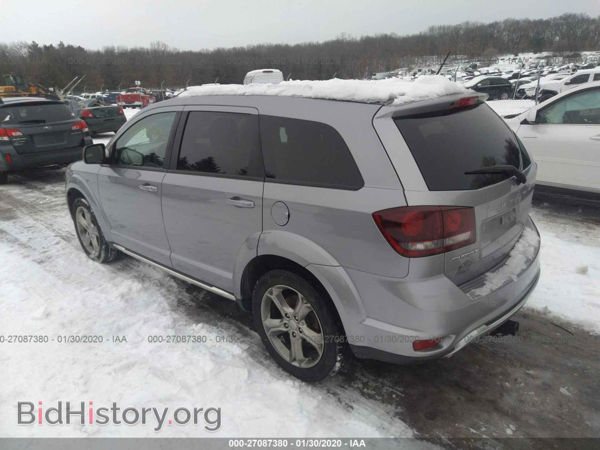 2016 DODGE JOURNEY - VIN: 3C4PDCGG8GT178355 - Фото 3