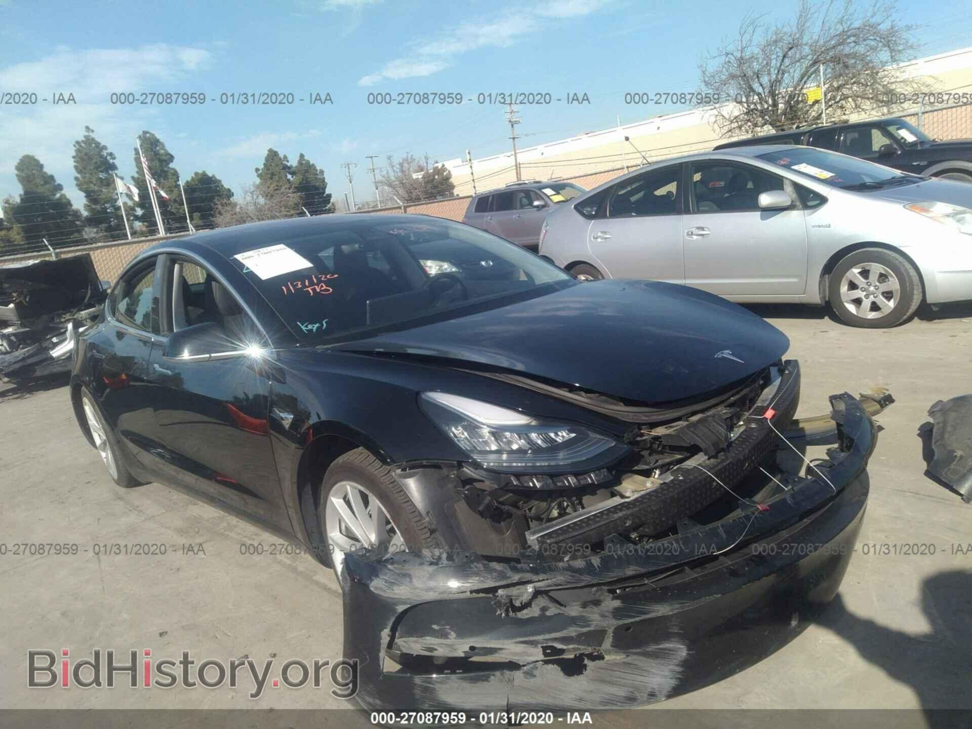 Photo 5YJ3E1EB5JF067243 - TESLA MODEL 3 2018
